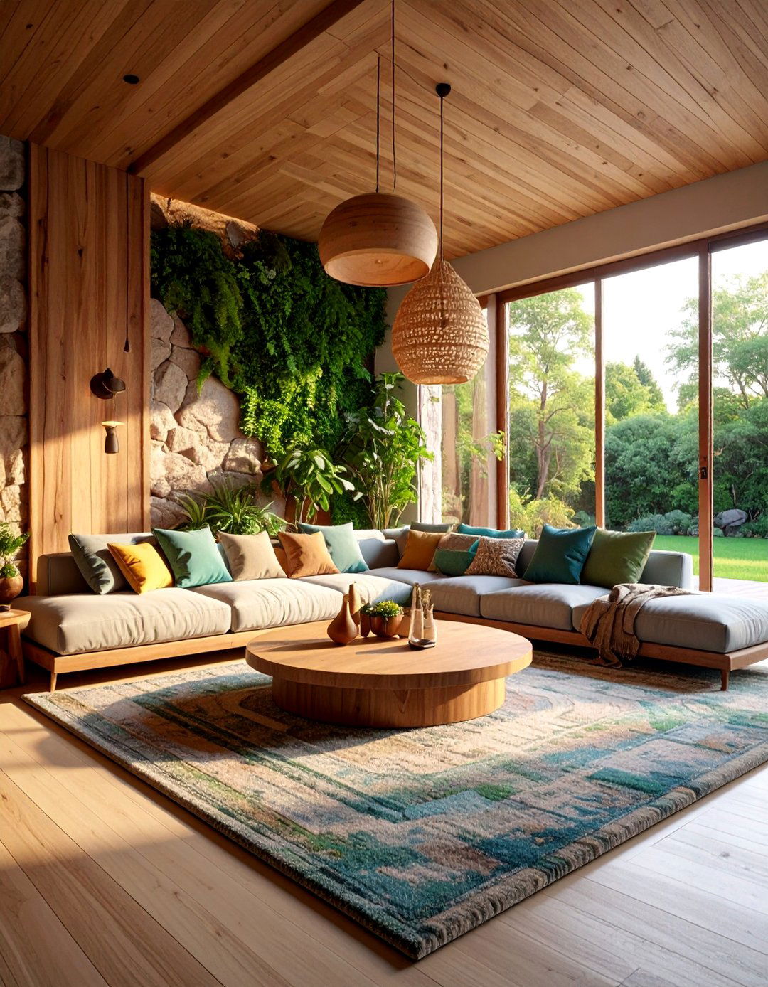 Textured Wall Luxury Living Room - 25 Luxury Interior Design Ideas