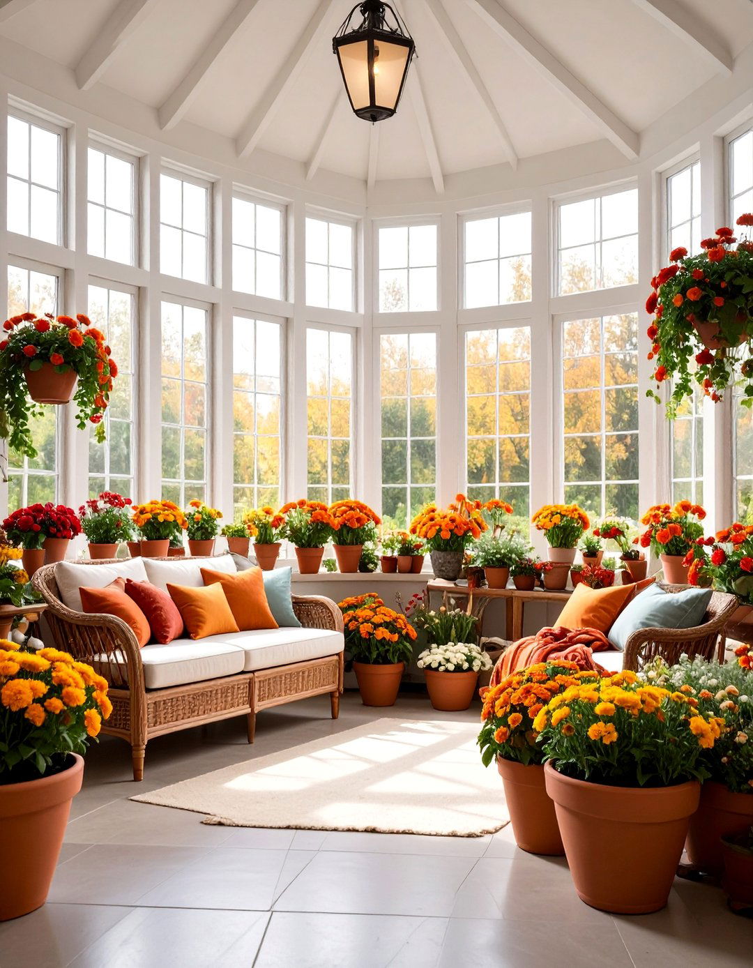 Thanksgiving Garden Room Paradise - 25 Thanksgiving Decoration Ideas