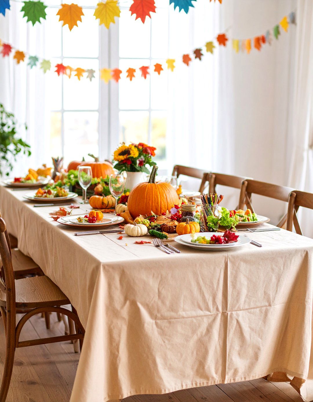 Thanksgiving Kids Table Magic - 25 Thanksgiving Decoration Ideas