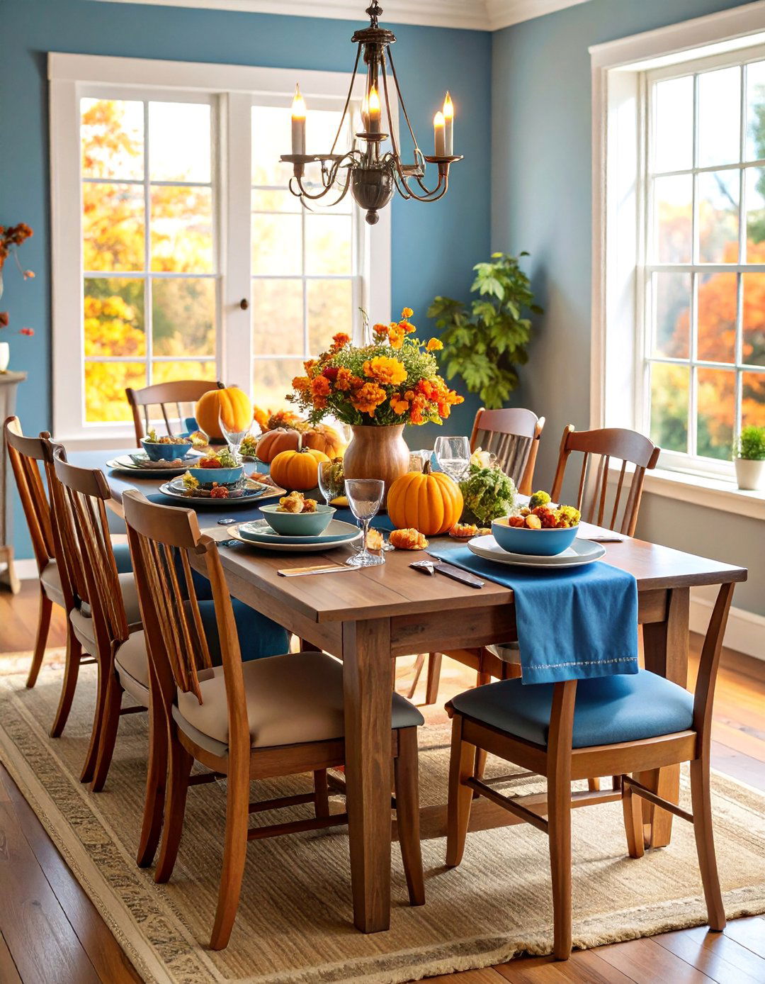 Thanksgiving Memory Table Setting - 25 Thanksgiving Table Settings