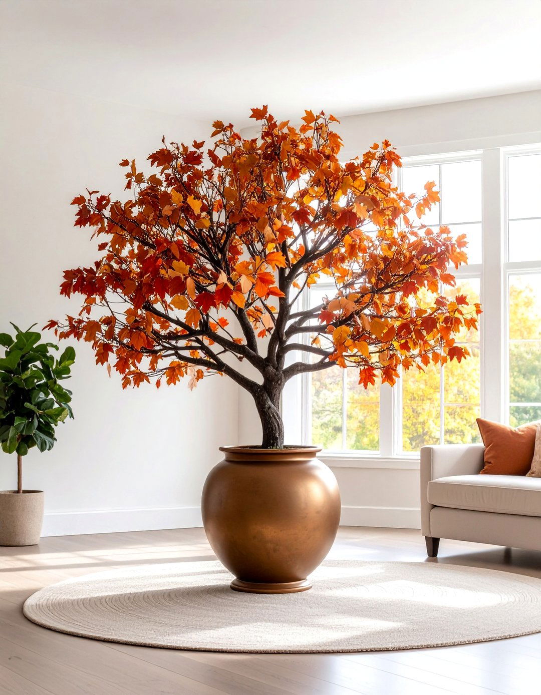 Thanksgiving Memory Tree Display - 25 Thanksgiving Decor Ideas