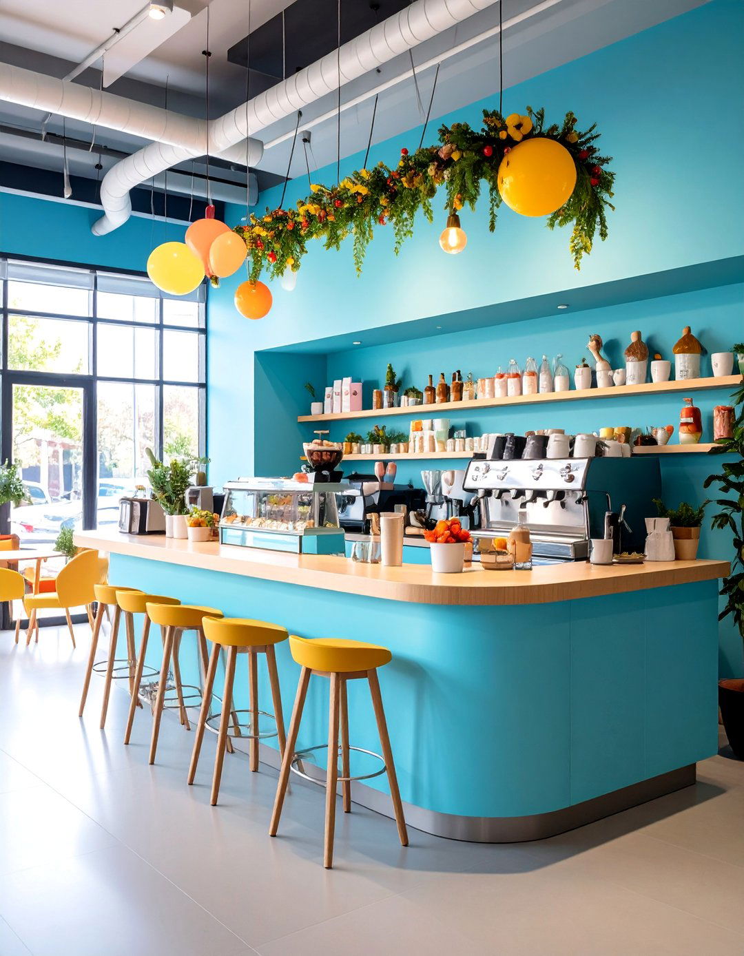 Themed Seasonal Coffee Station - 25 Office Coffee Station Ideas