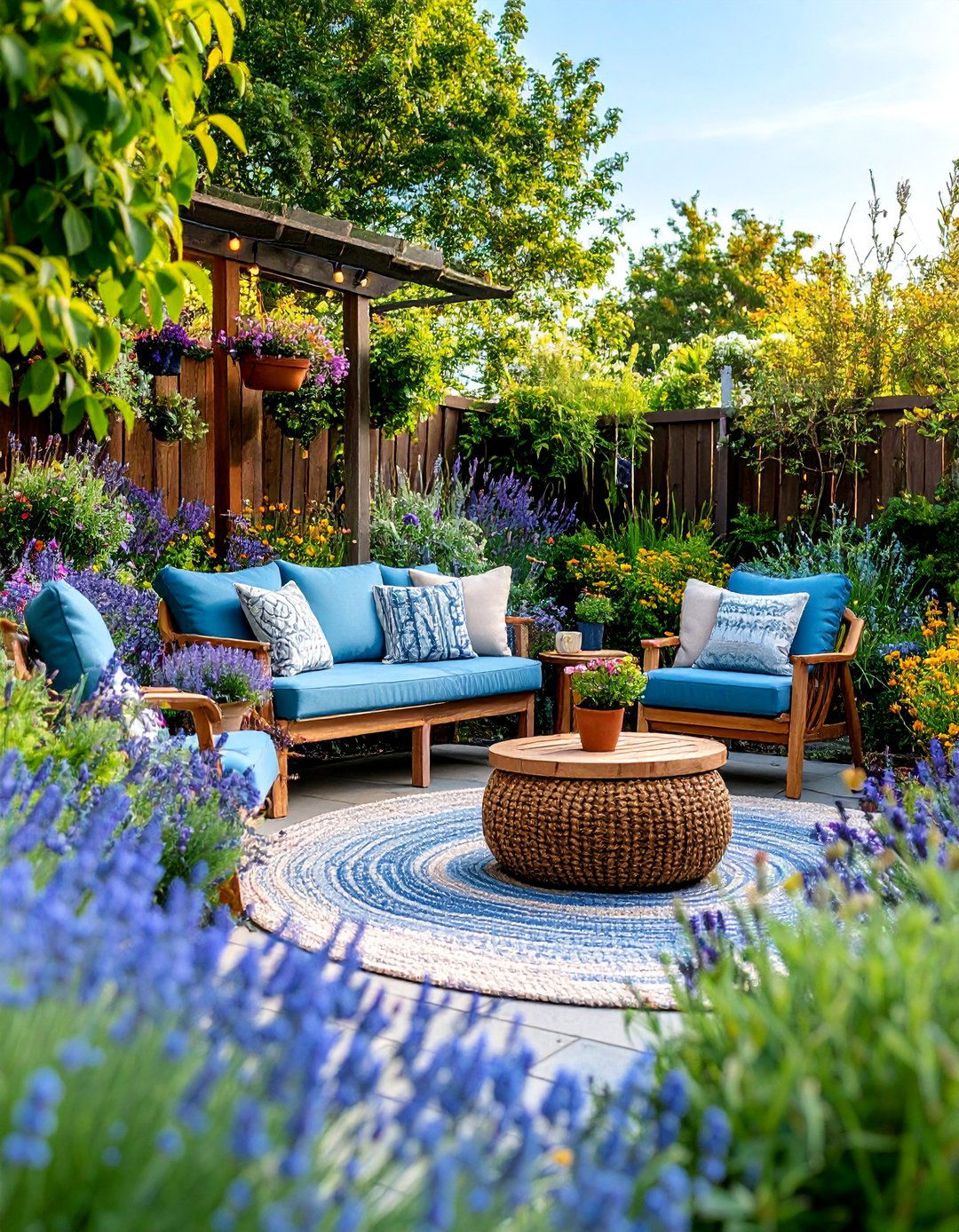 Therapeutic Sensory Garden Circle - 25 Round Garden Bed Ideas