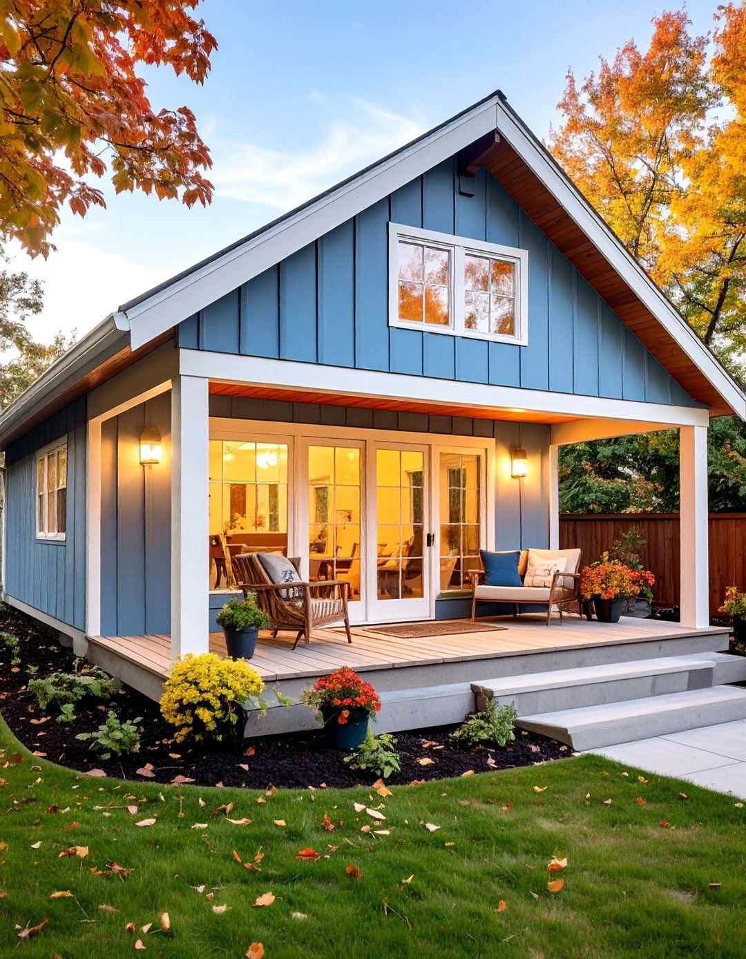 Three Season Shed Roof Porch with Weather Protection - 25 Shed Roof Porch Design Ideas