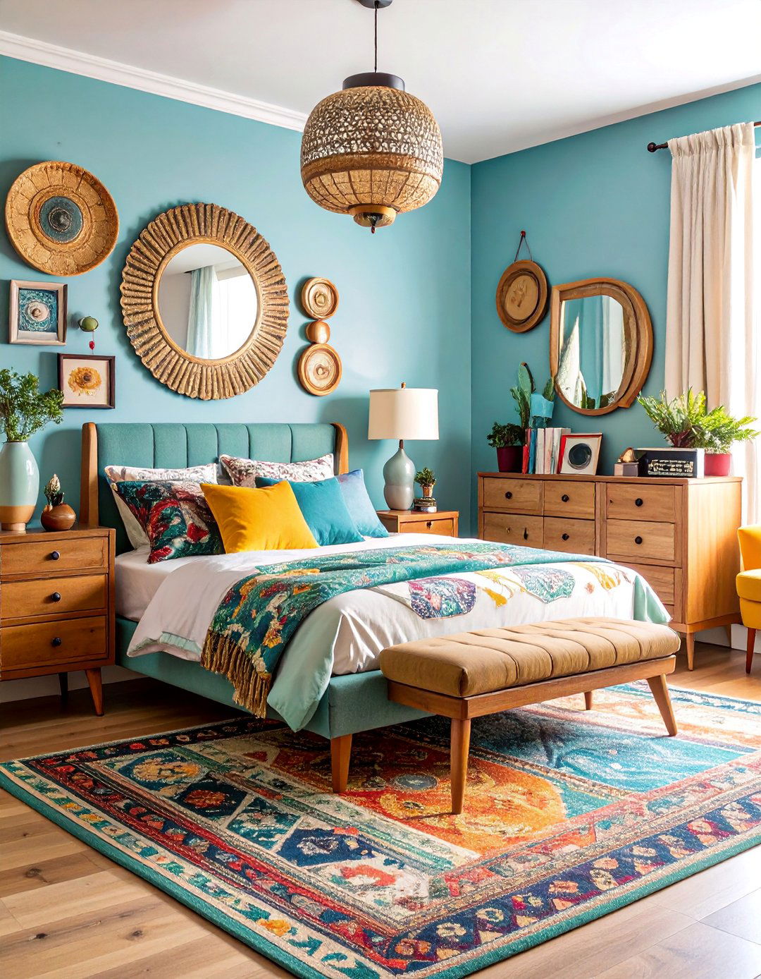 Thrift Store Eclectic Mix Bedroom - 25 Hipster Bedroom Ideas