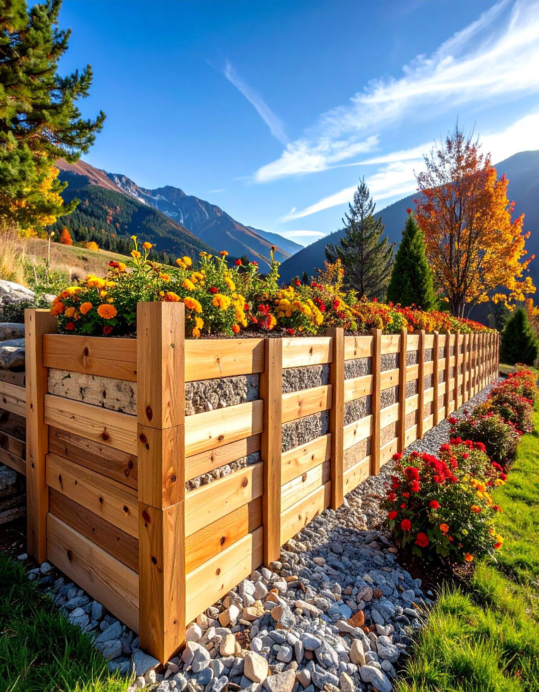 Timber Crib Retaining Wall - 25 Wood Retaining Wall Ideas