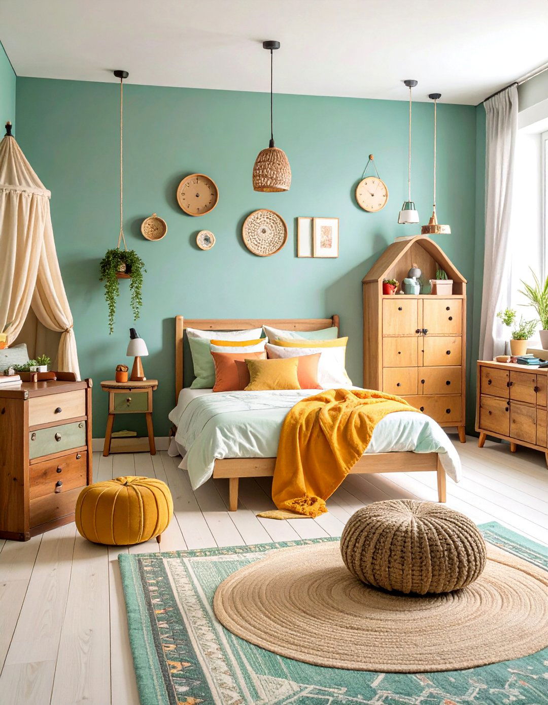 Time Traveler Room with Era Specific Storage - 25 Boy and Girl Shared Small Room Ideas