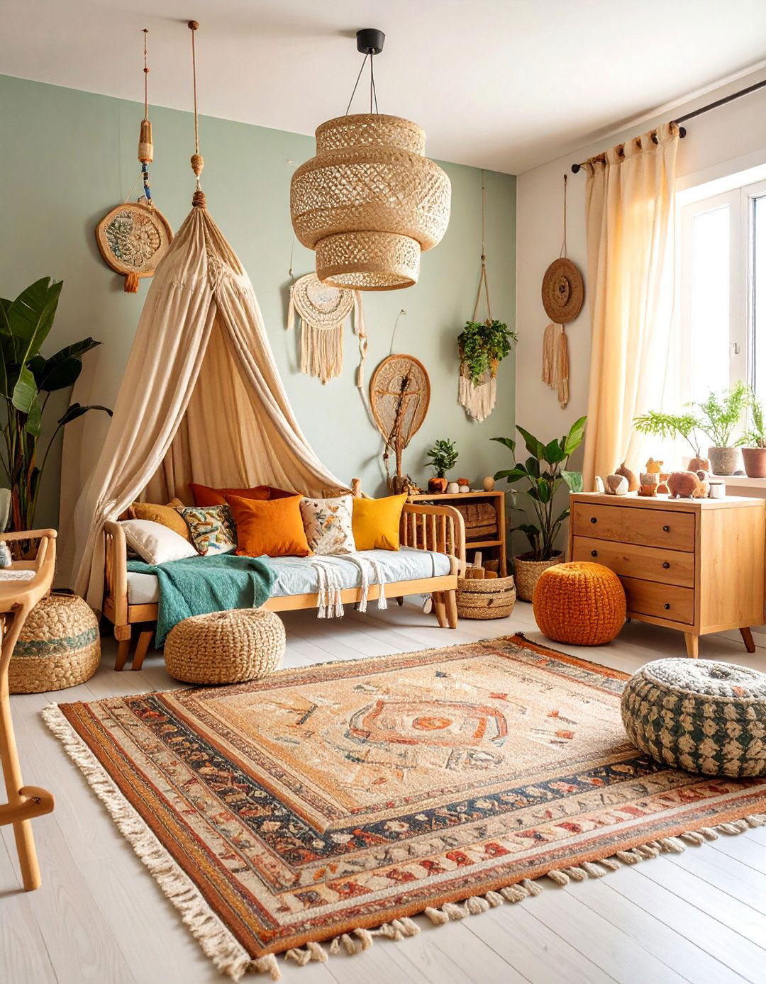 Time Travelers Boho Toddler Room - 25 Boho Toddler Room Ideas