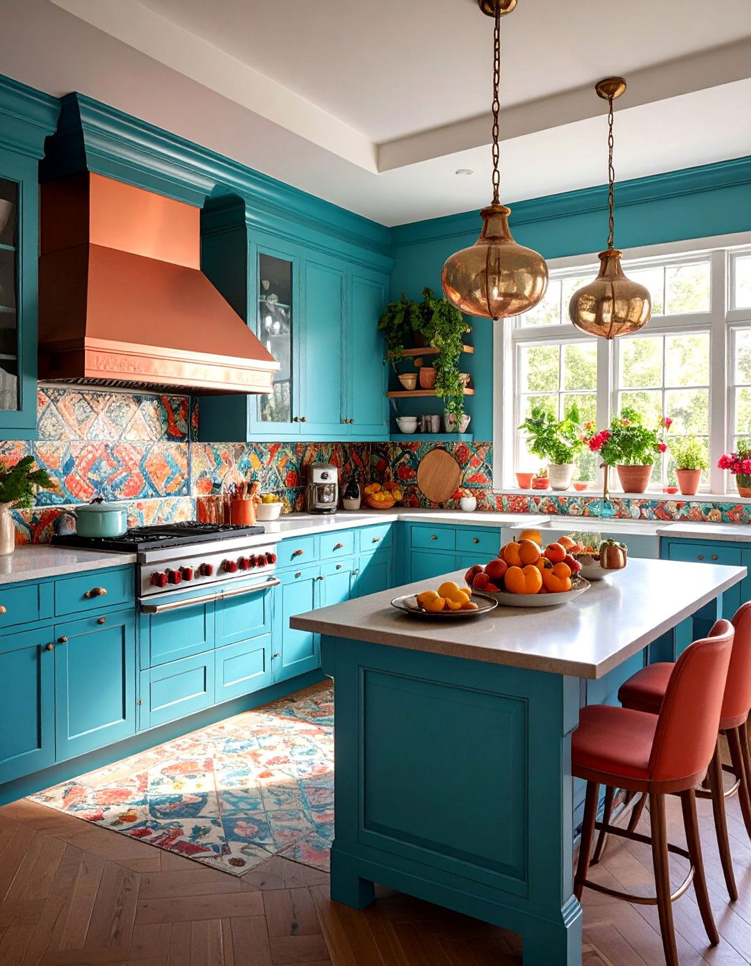 Tin Ceiling Tiles with Vintage Patterns - 25 Rustic Backsplash Ideas
