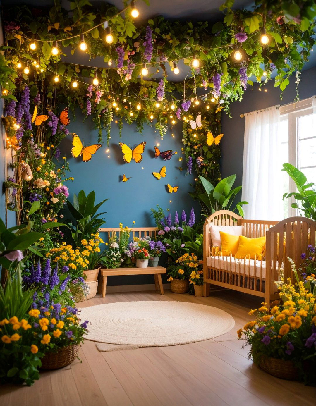 Tinker Bell Fairy Garden Nursery - 25 Disney Nursery Ideas