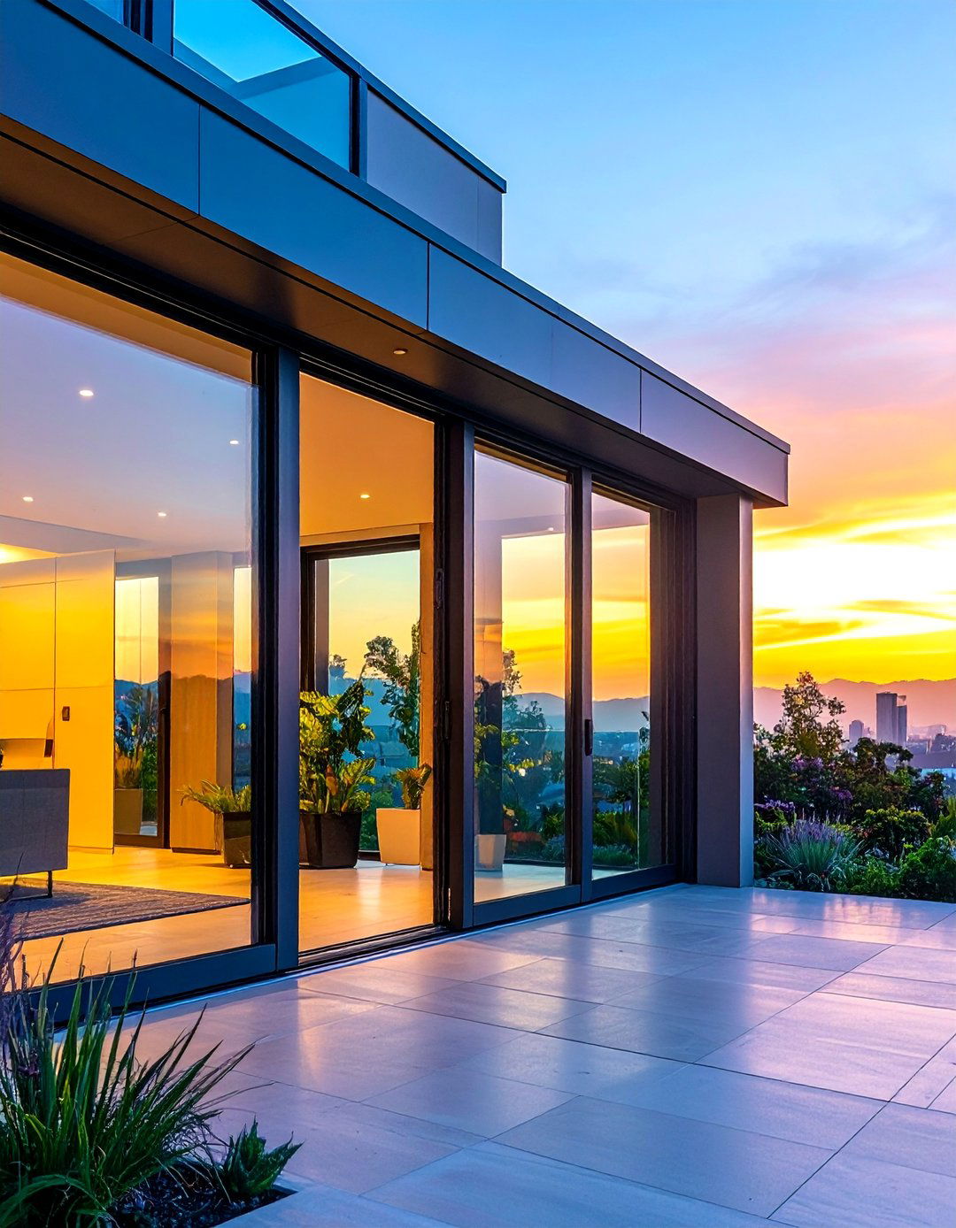 Tinted Glass Patio Doors for Privacy and Solar Control - 25 Patio Door Ideas