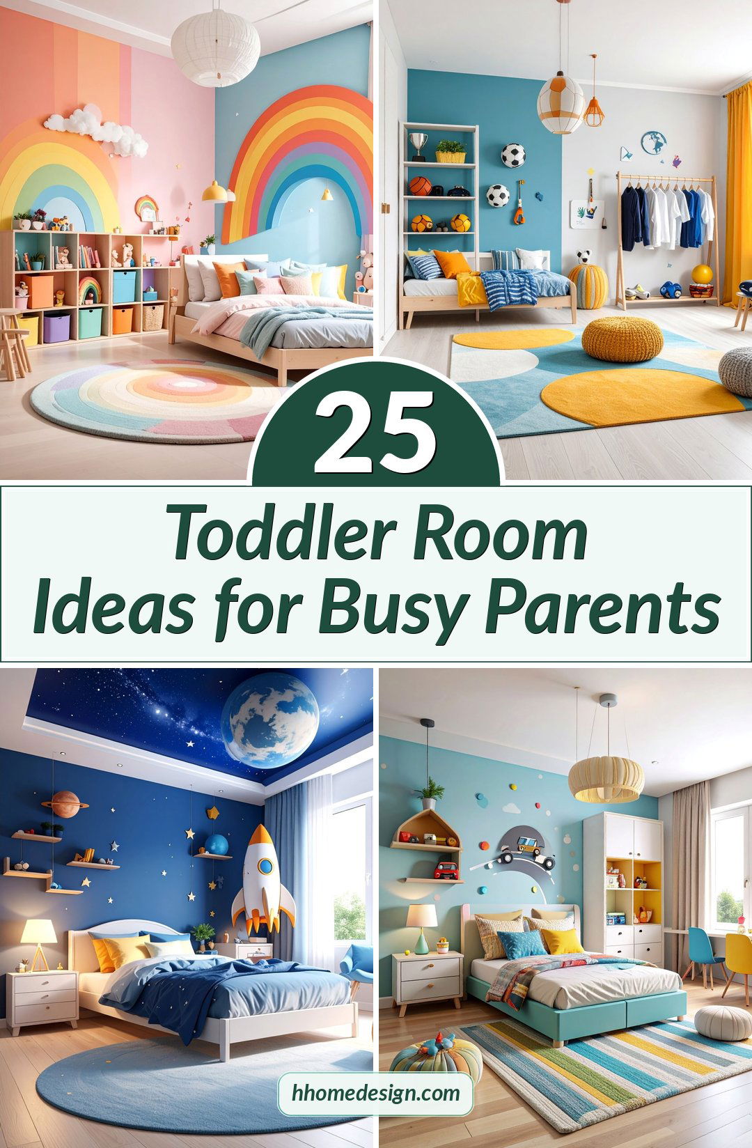 25 Toddler Room Ideas for Busy Parents
