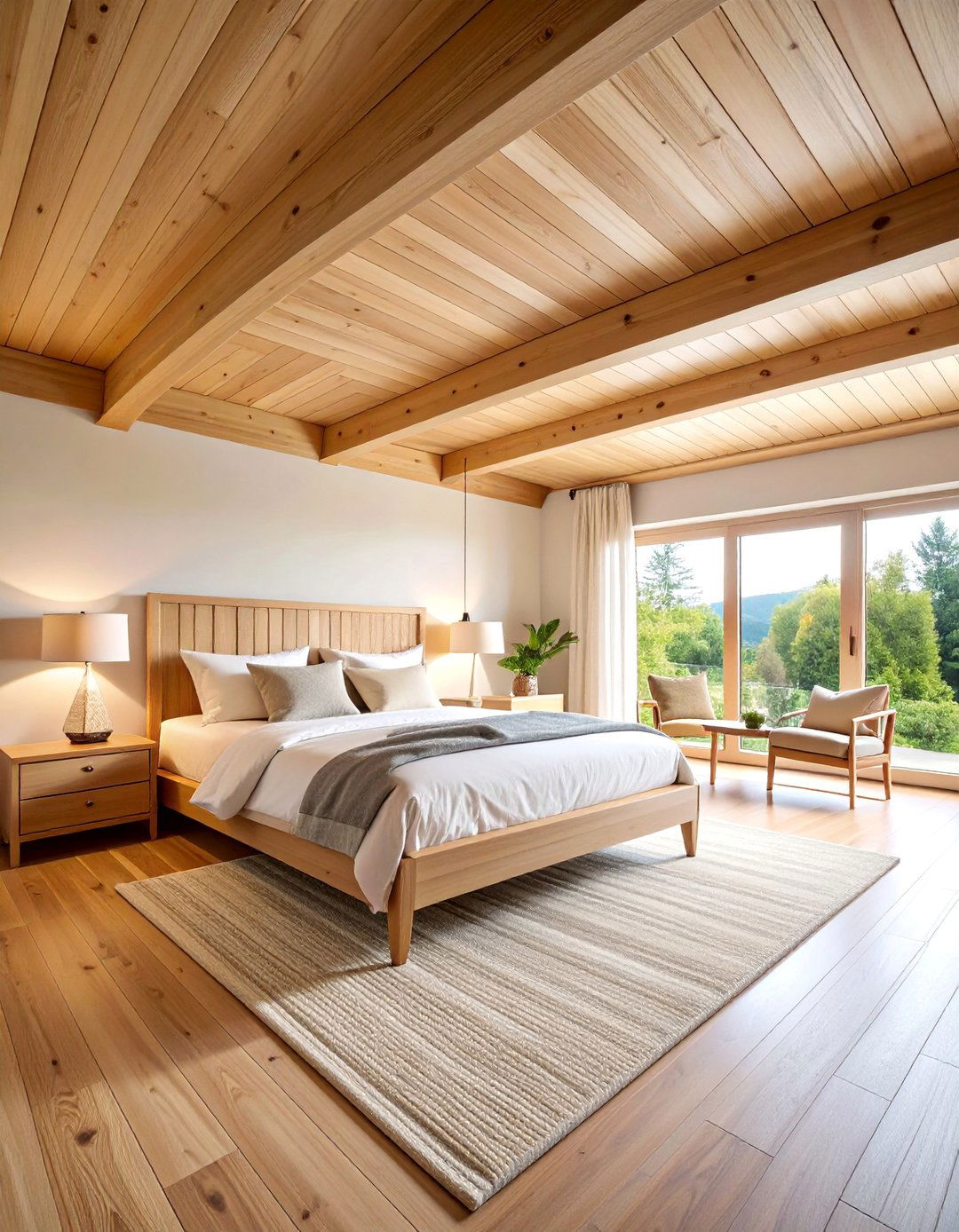Tongue and Groove Style Plywood Ceiling - 25 Plywood Ceiling Ideas