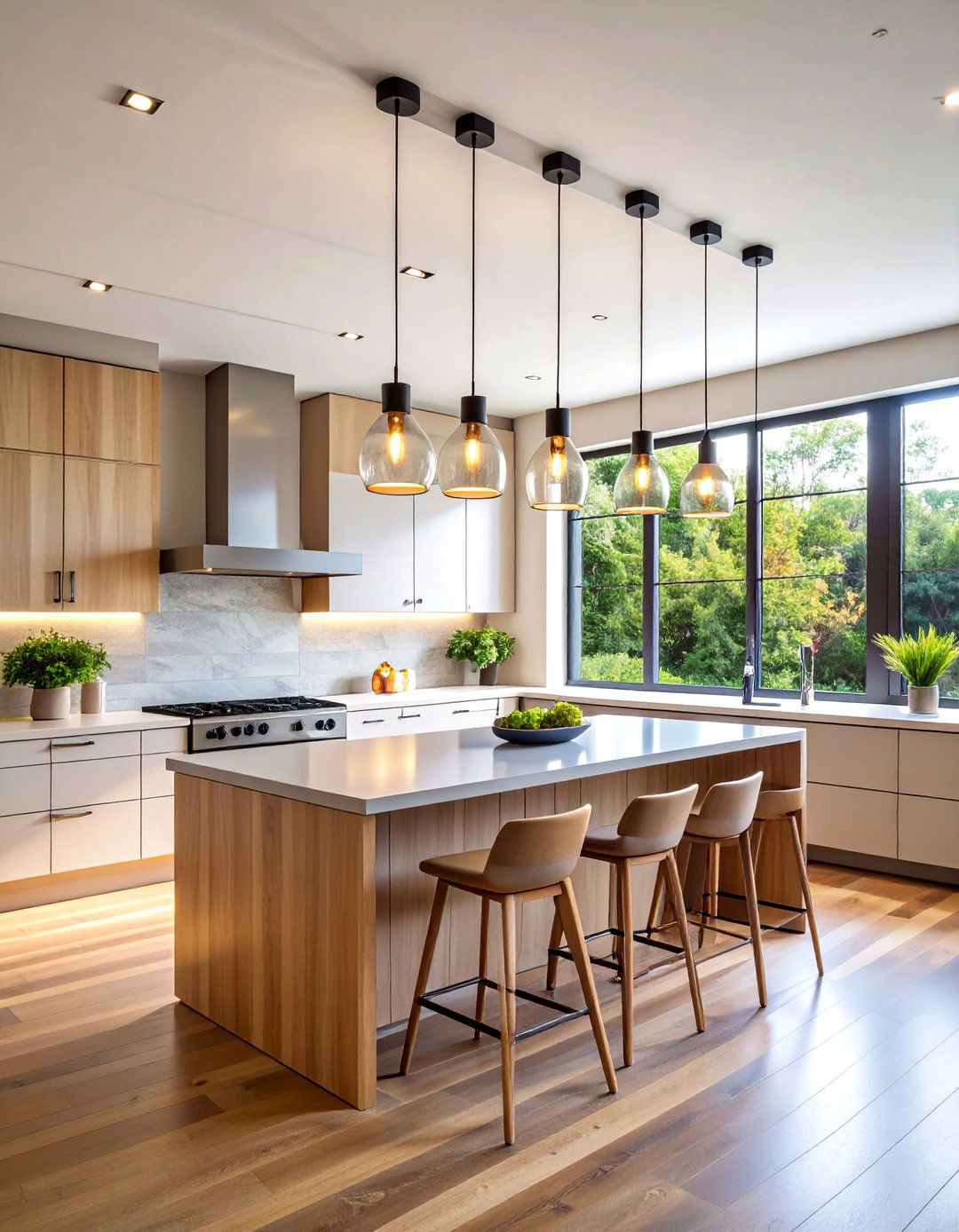 Track Pendant Lighting Over Kitchen Islands - 25 Kitchen Track Lighting Ideas