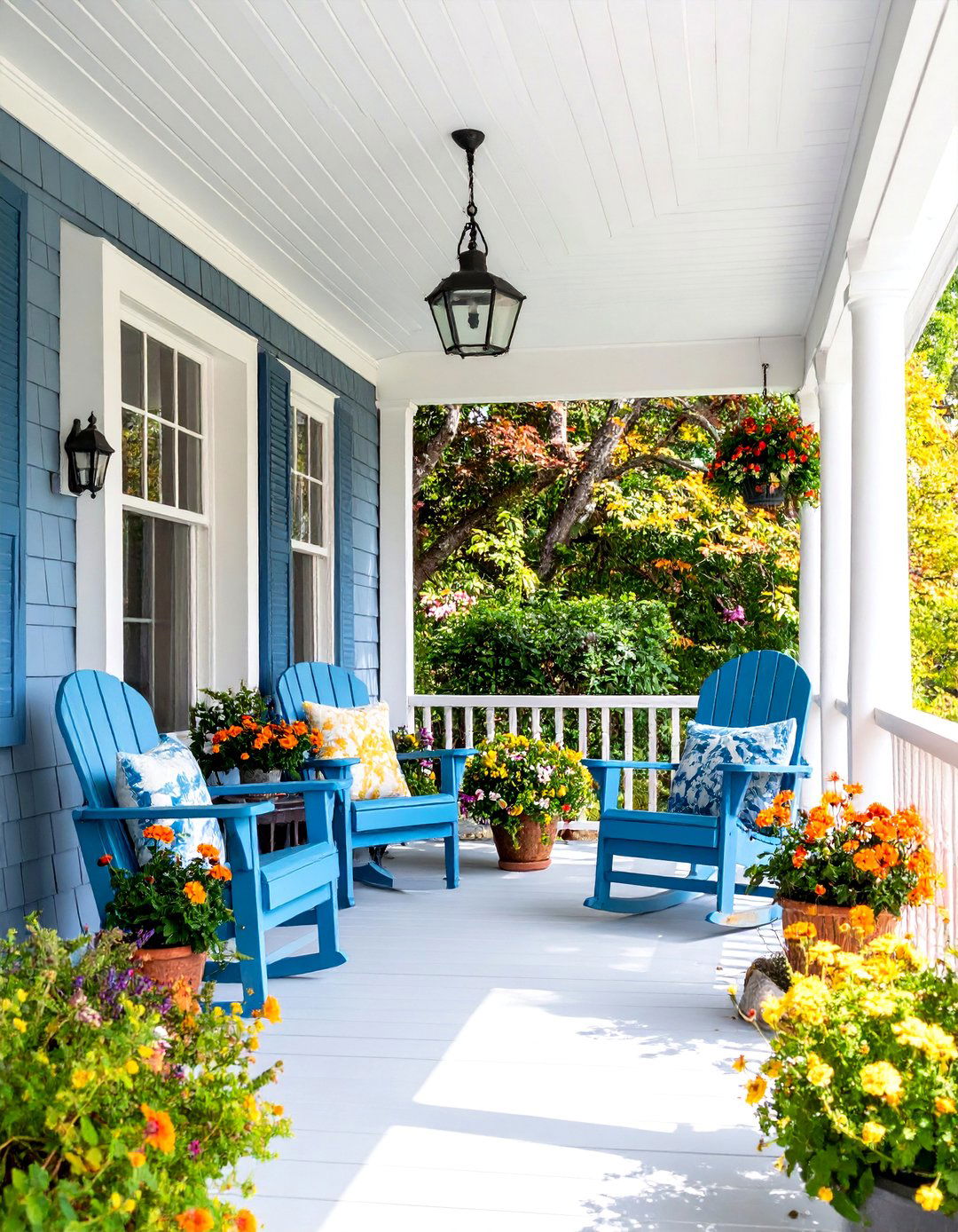 Traditional Cedar Shake Shed Roof Porch - 25 Shed Roof Porch Design Ideas