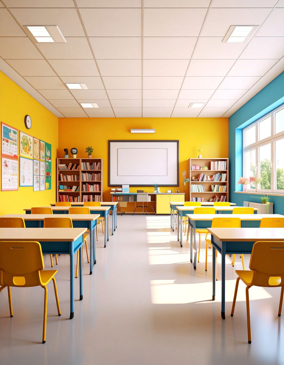 Traditional Classroom Setup - 25 Homeschool Room Ideas