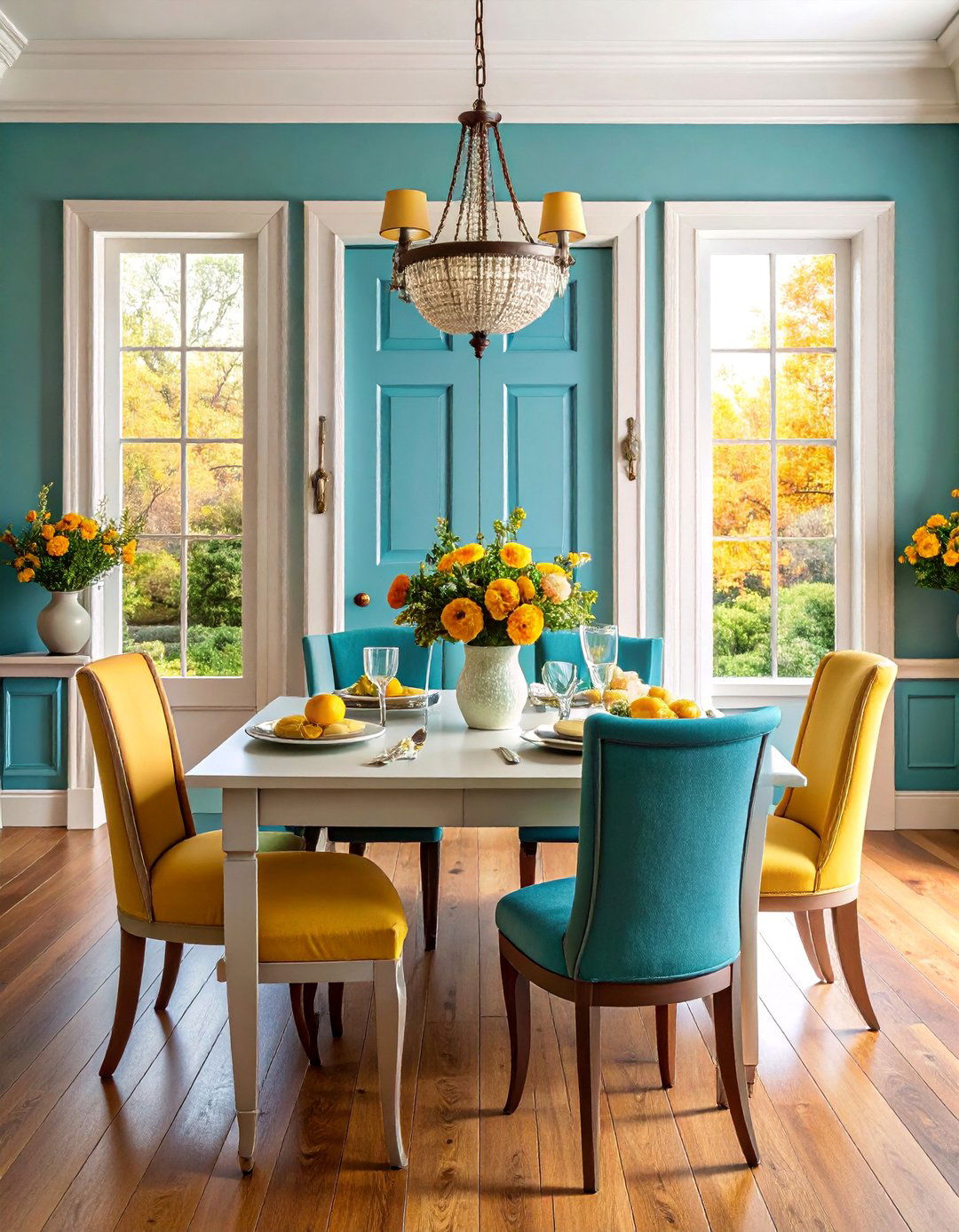 Traditional Colonial Door Casing with Cove and Bead Profile - 25 Door Trim Ideas