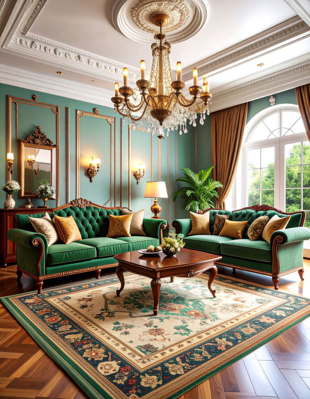Traditional Elegance with Modern Comfort - 25 Formal Living Room Ideas