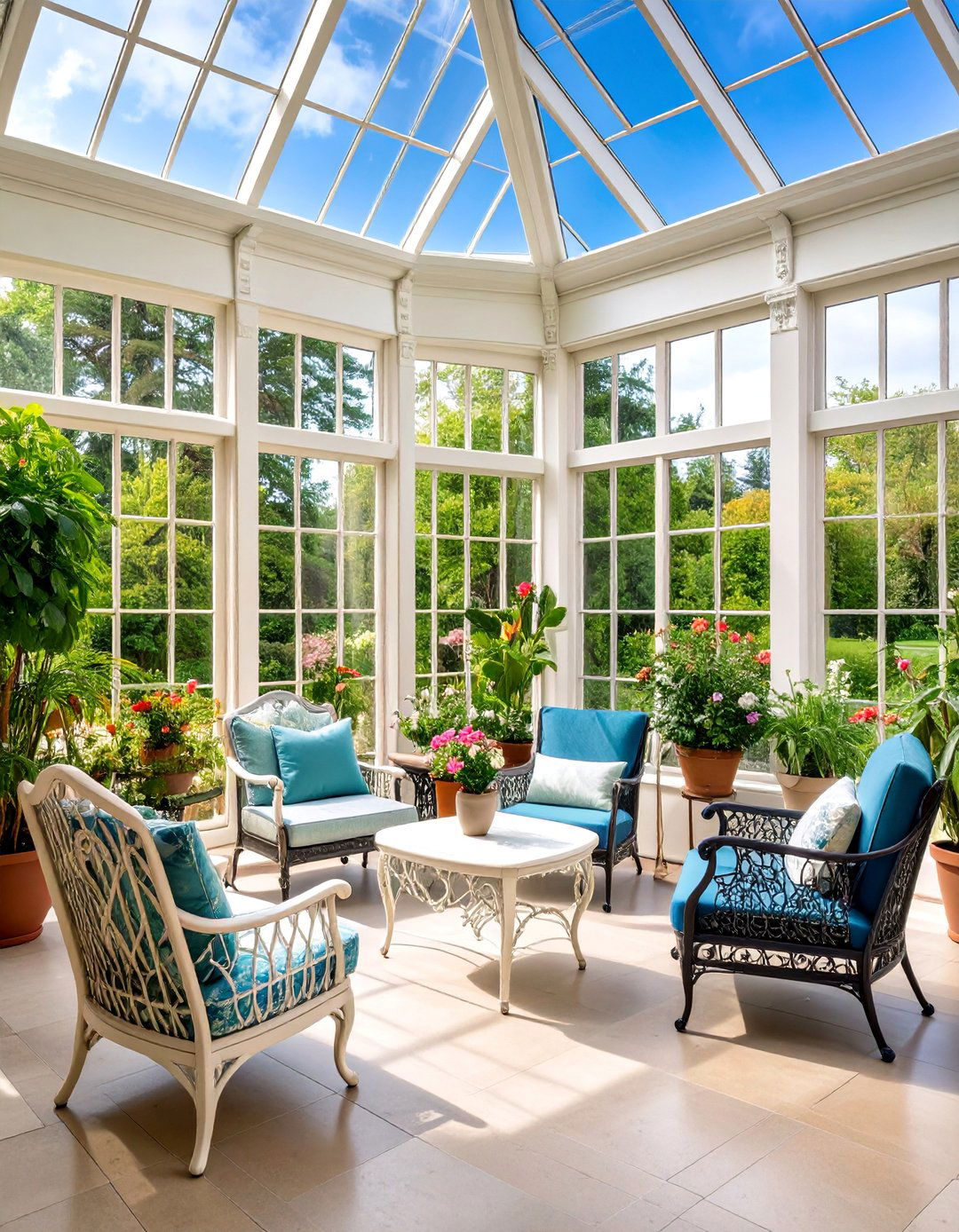 Traditional English Bay Window Conservatory - 25 Bay Window Ideas