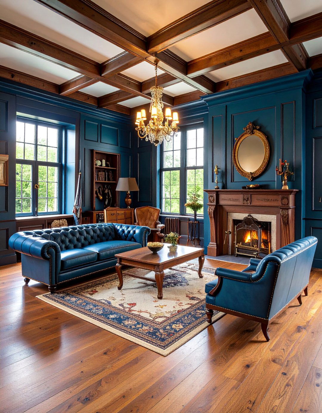 Traditional English Gun Room - 25 Man Cave Gun Room Ideas