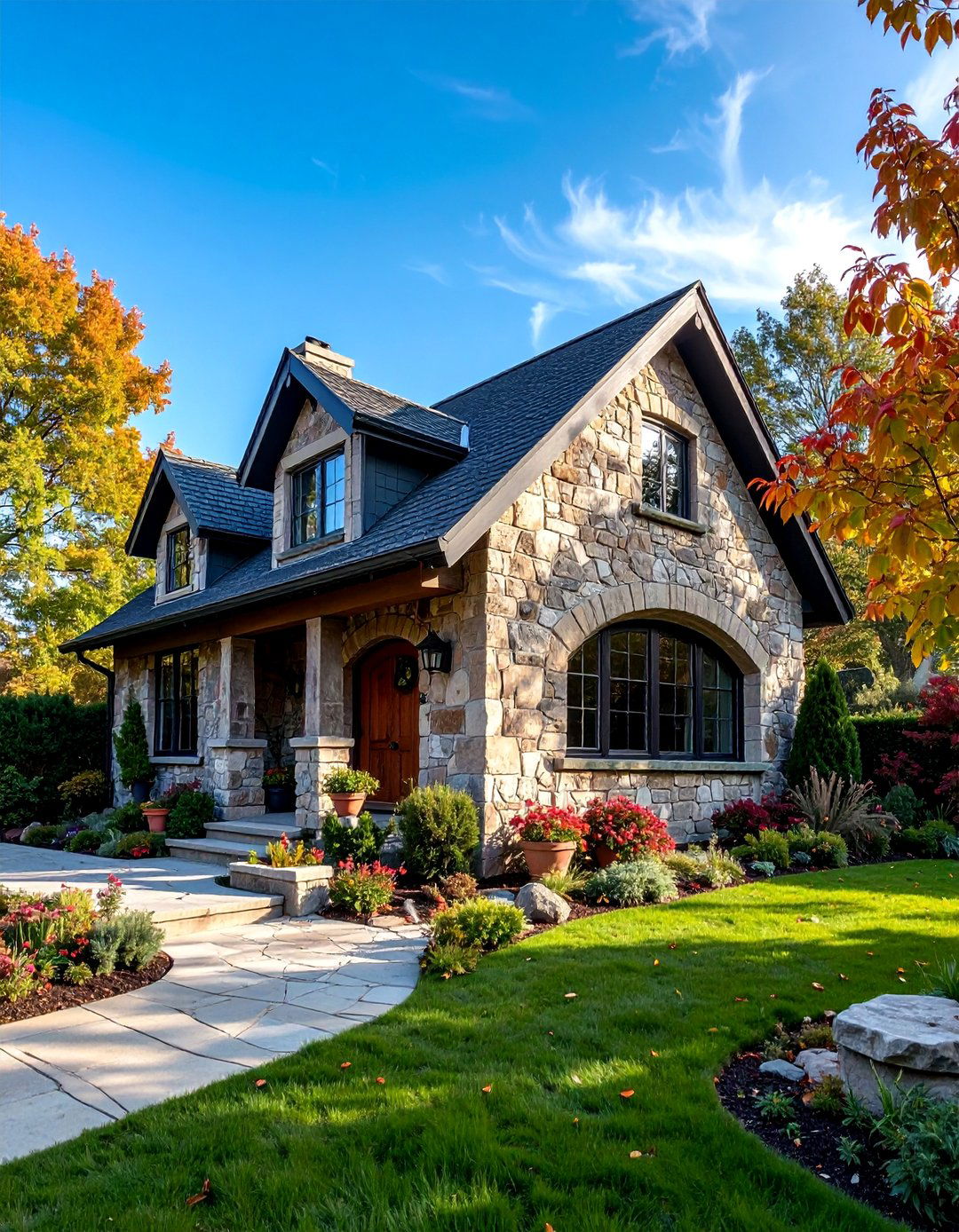 Traditional Granite Stone Cottage - 25 Stone Exterior Home Ideas