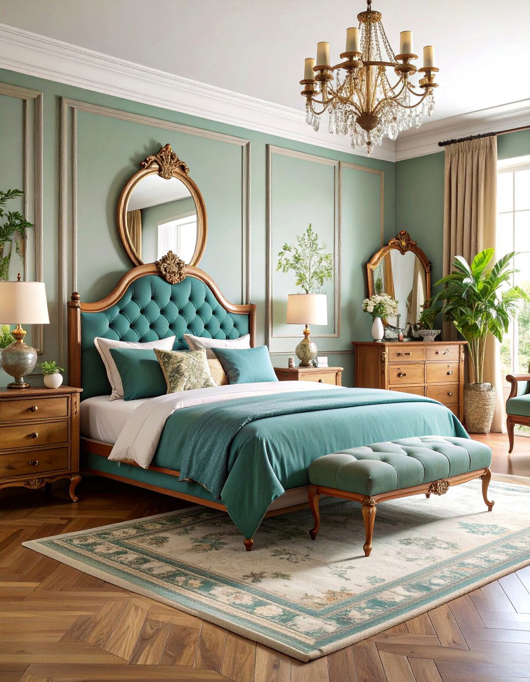Traditional Guest Room with Classic Elegance - 25 guest room ideas
