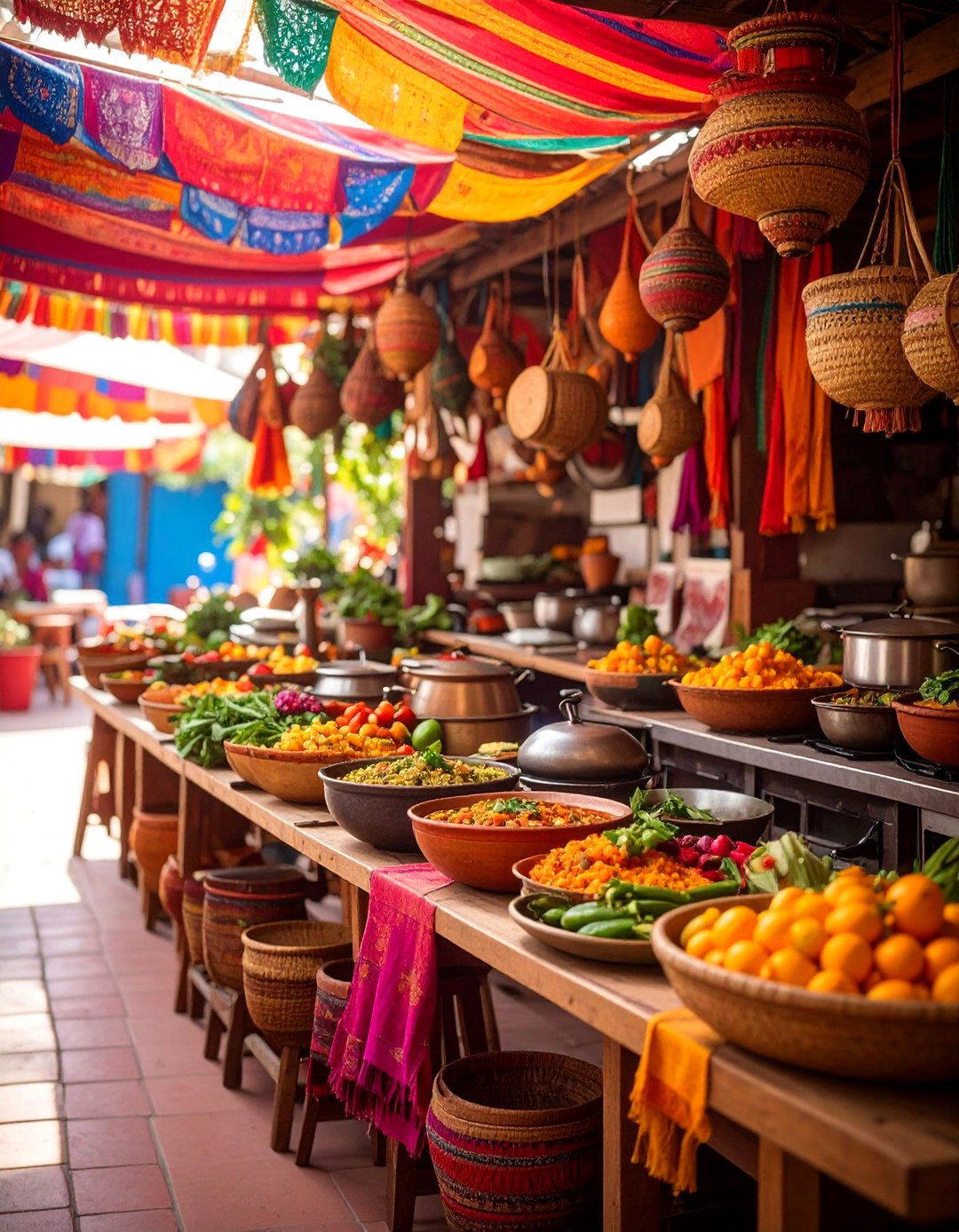 Traditional Market Marketplace Kitchen - 25 Mexican Outdoor Kitchen Ideas