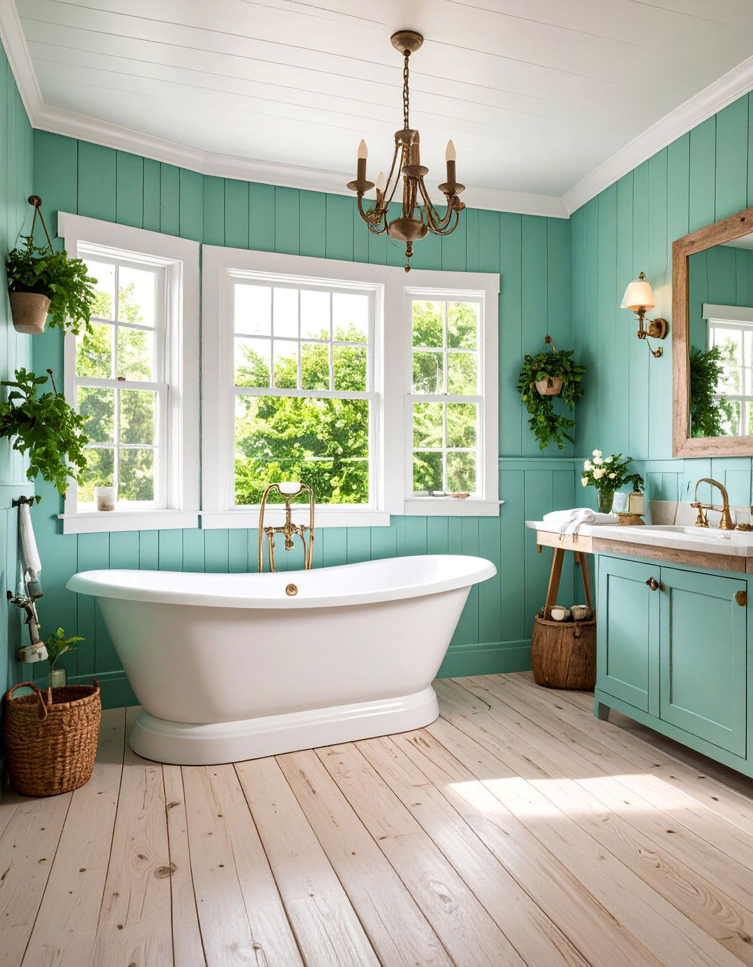 Traditional New England Saltbox Bathroom - 25 Traditional Bathroom Ideas