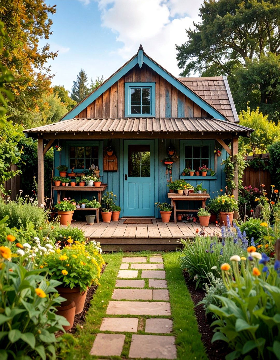 Traditional Potting Shed Garden Workshop - 25 Garden Room Ideas