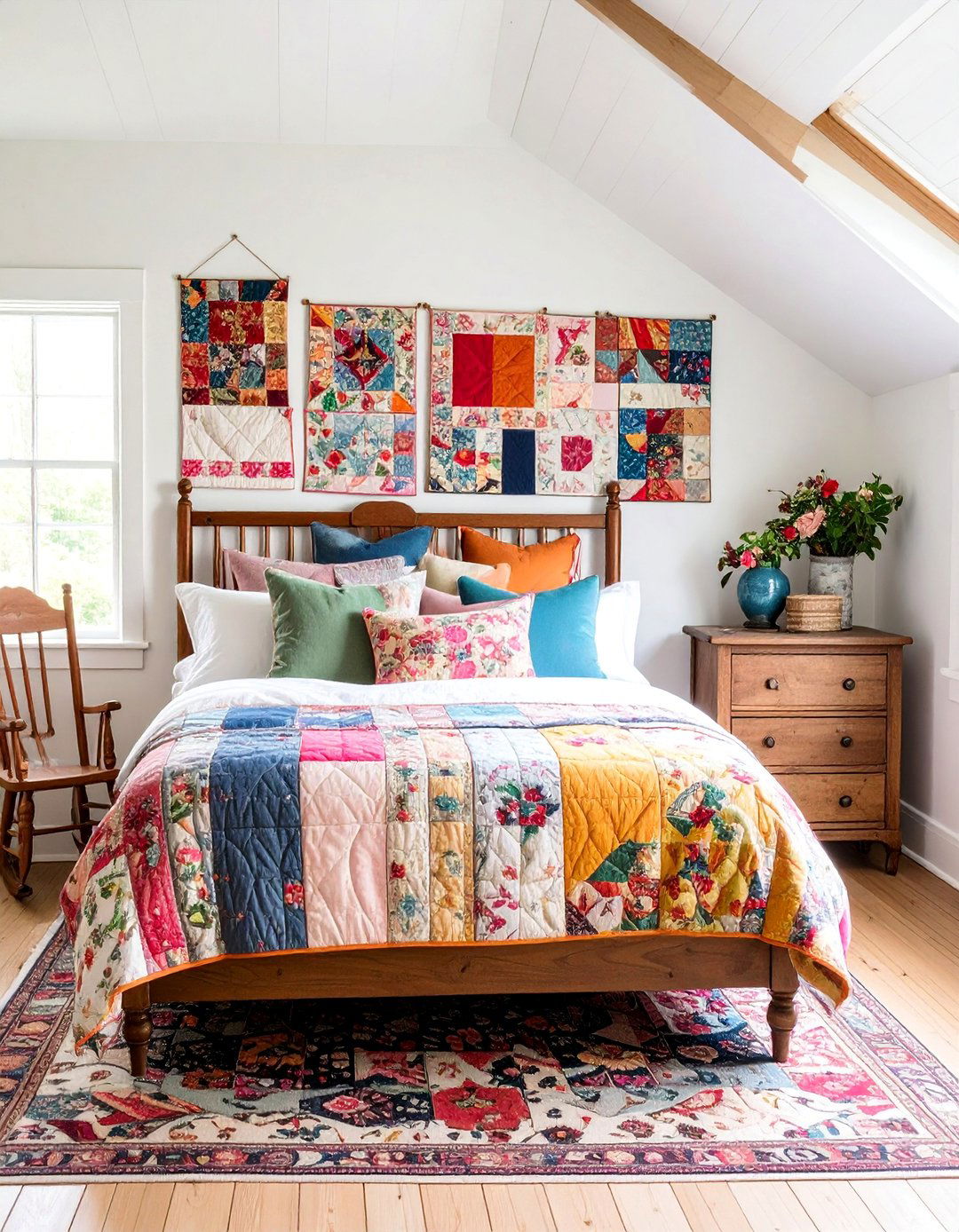 Traditional Quilt Collection Bedroom - 25 Cape Cod Upstairs Bedroom Ideas