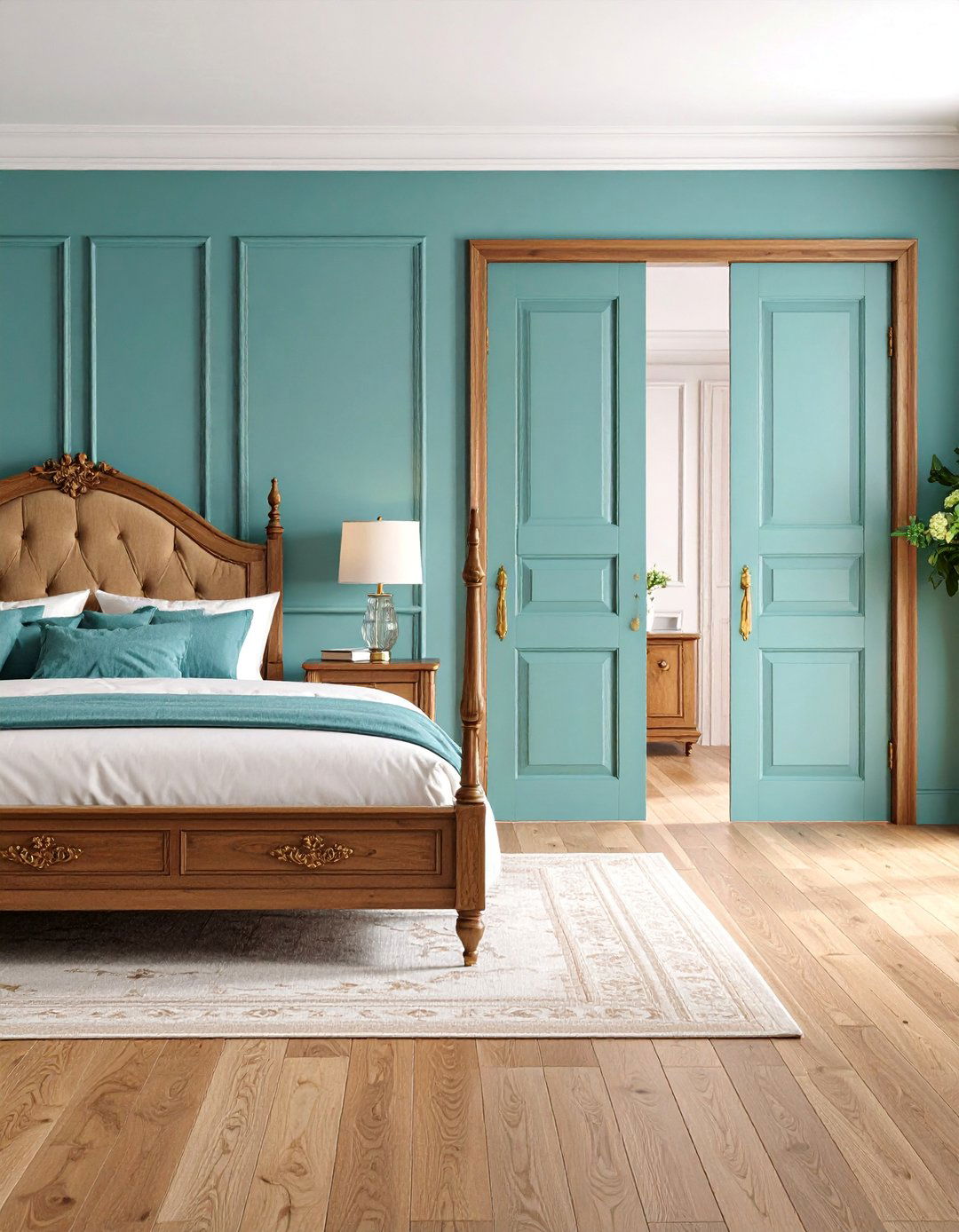 Traditional Raised Panel Swing Doors - 25 closet door ideas