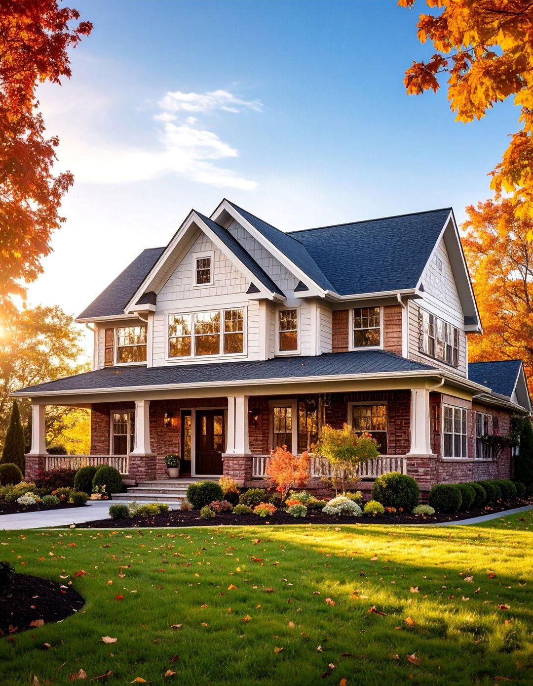Traditional Ranch with Classic American Style - 25 Modern Ranch House