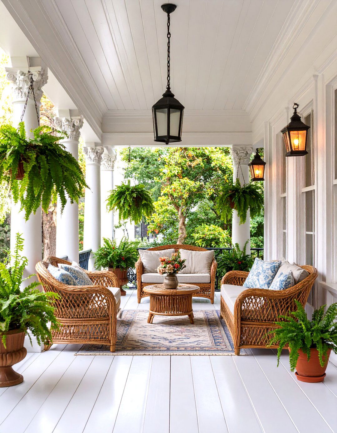 Traditional Victorian Veranda with Ornate Details - 25 Veranda Ideas