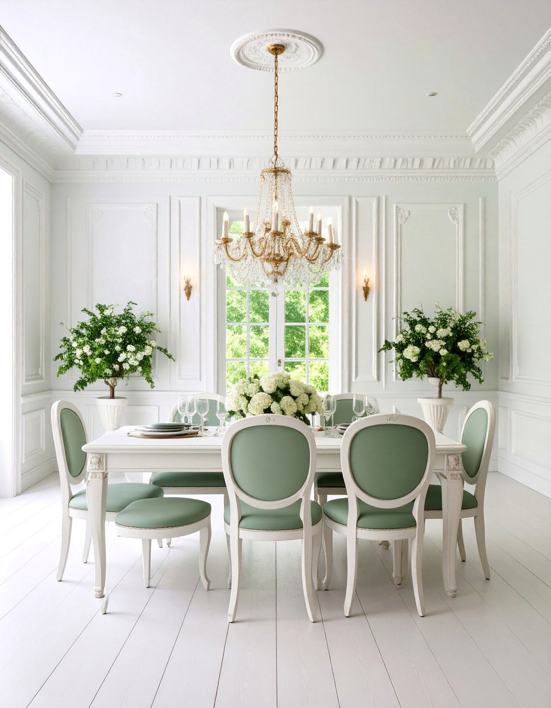 Traditional Wainscoting Accent Wall - 25 Wood Trim Accent Wall Ideas