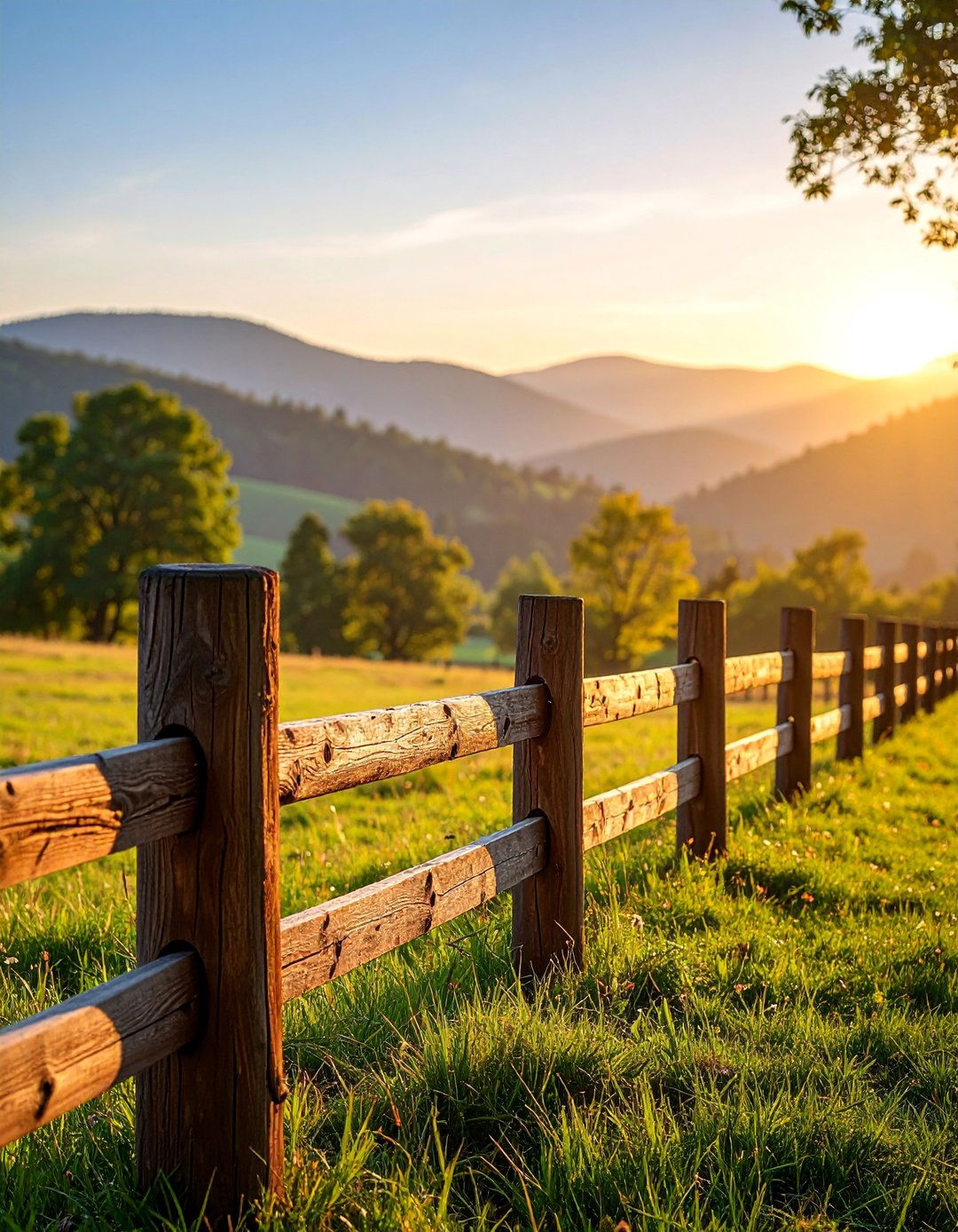 Traditional Western Red Cedar Split Rail Fence - 25 Split Rail Fence Ideas