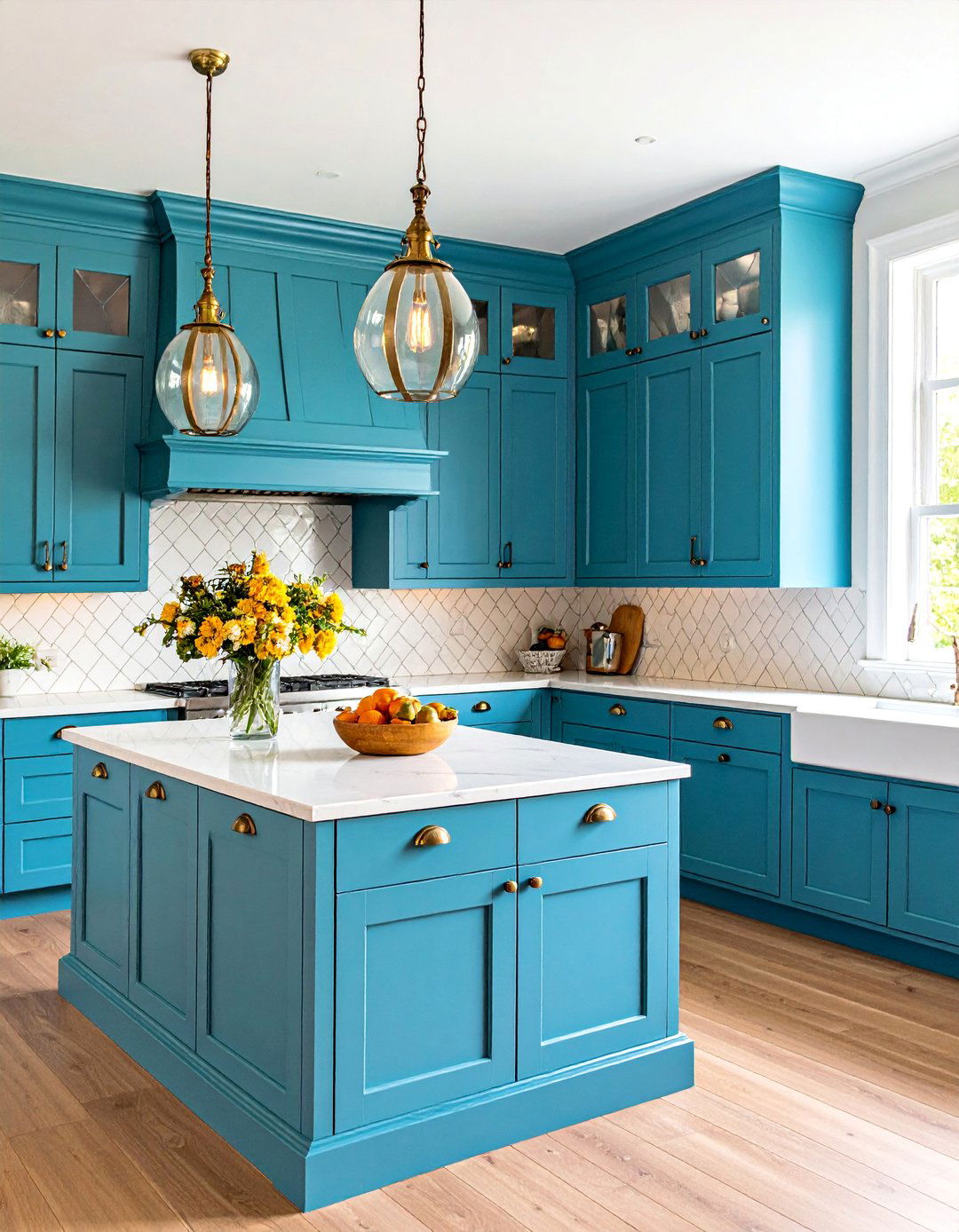 Transitional Beadboard Cabinet Design - 25 Floor to Ceiling Cabinets Ideas