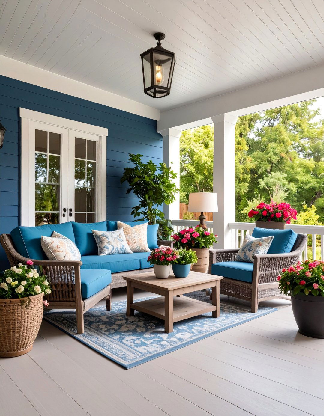 Transitional Covered Porch with Flexible Design Elements - 25 Covered Porch Ideas