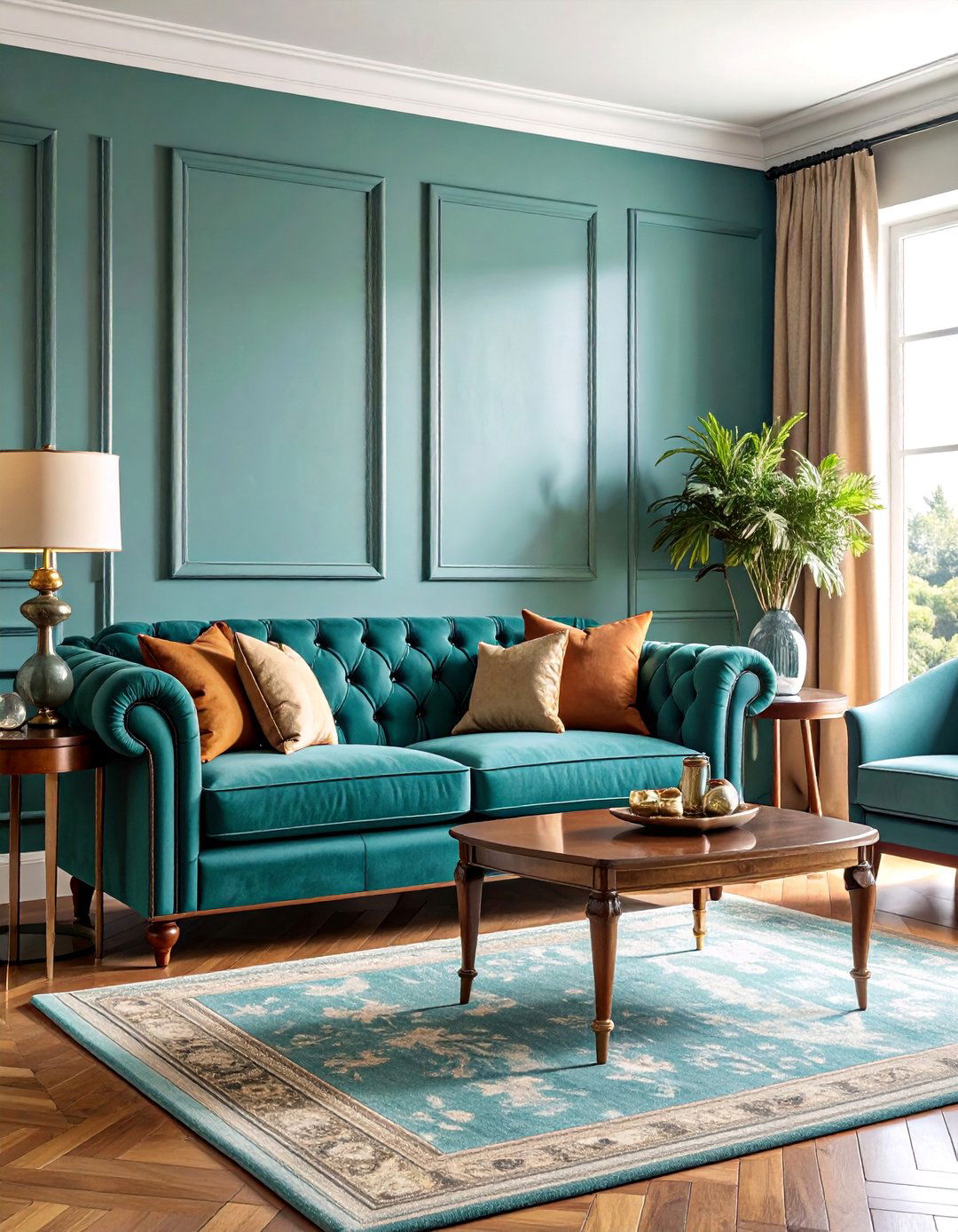 Transitional Neutral Living Room with Mixed Styles - 25 Neutral Living Room Ideas