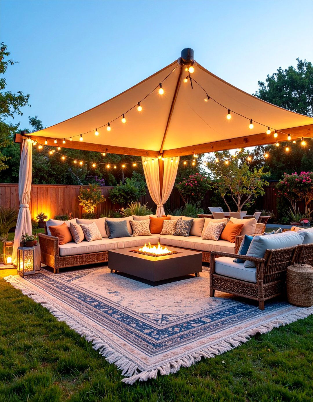 Transitional Outdoor Living Space - 25 Transitional Interior Design Ideas