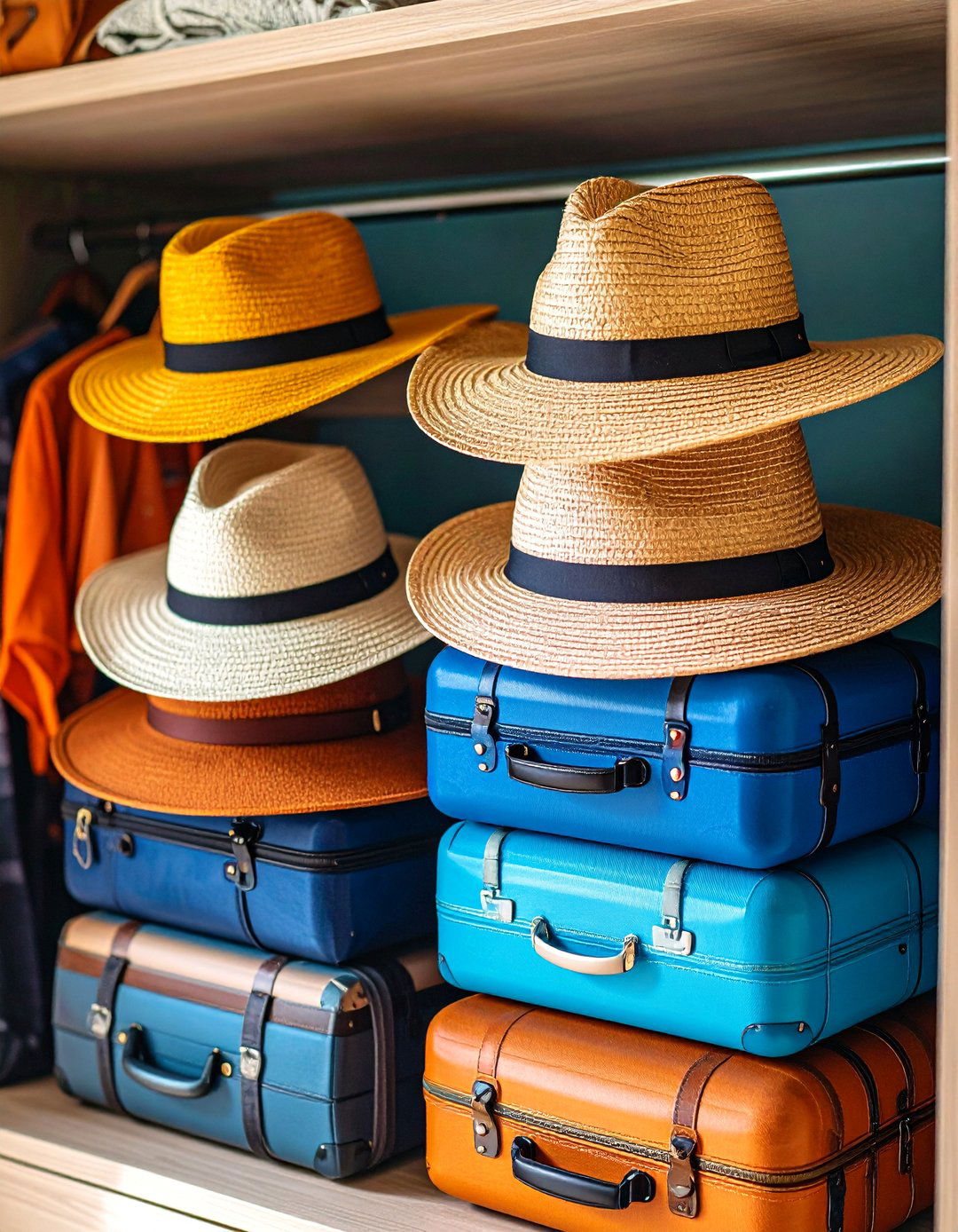 Travel Hat Case Collection - 25 Hat Storage Ideas