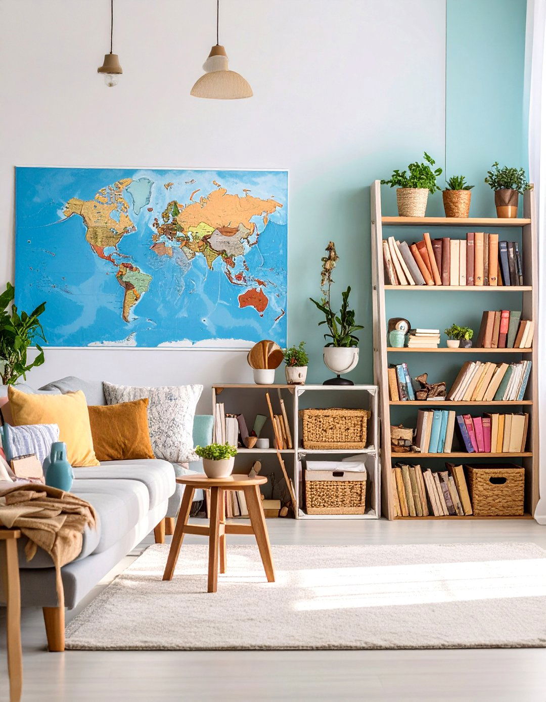 Travel and Adventure Book Collection - 25 Bookshelf Organization Ideas