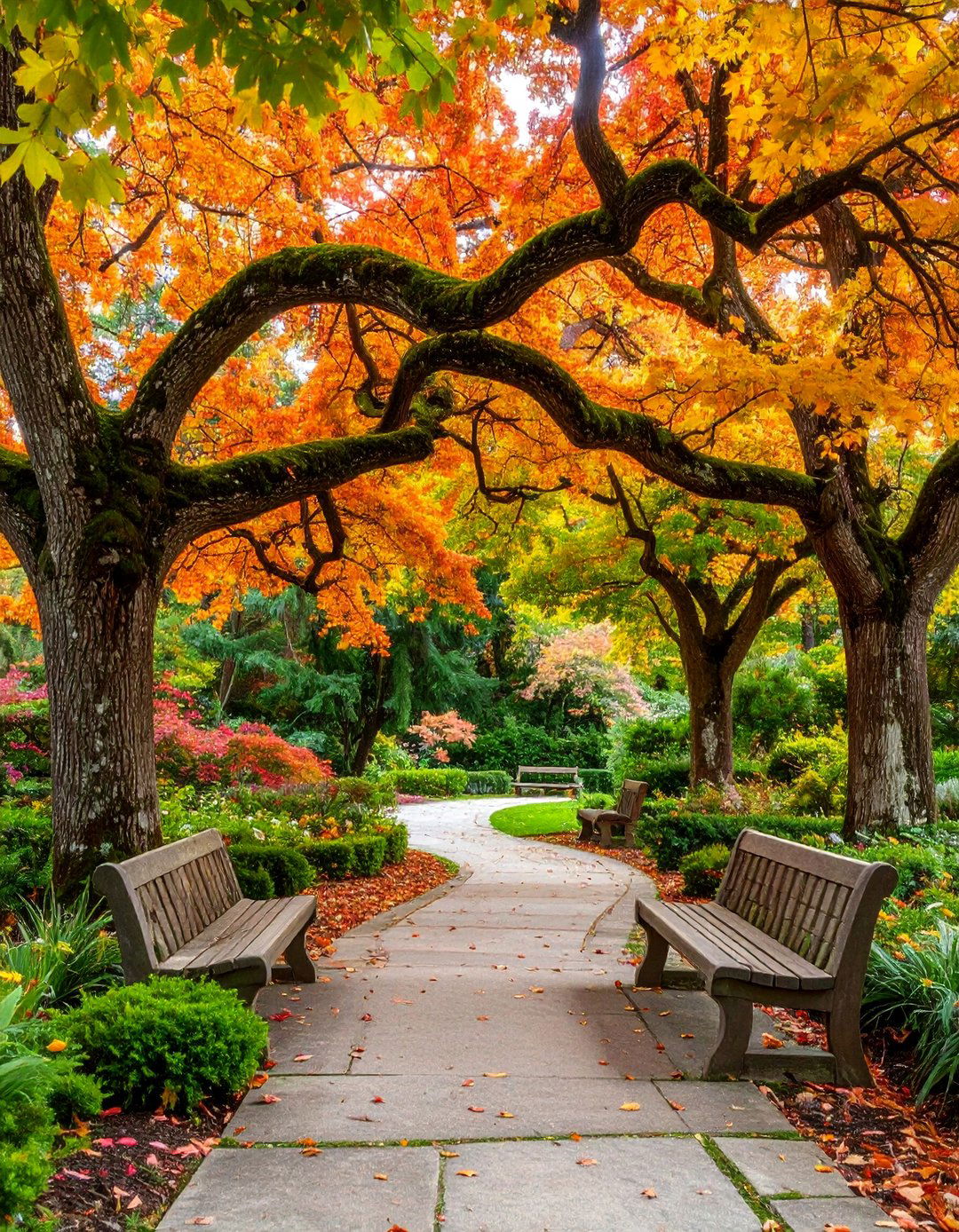 Tree Canopy Garden with Natural Shade Patterns - 25 Shade Ideas
