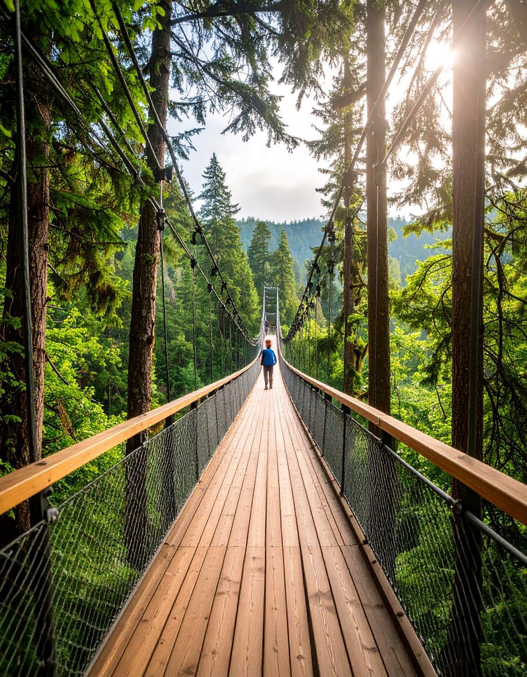 Tree to Tree Canopy Walkway - 25 Elevated Walkway Ideas
