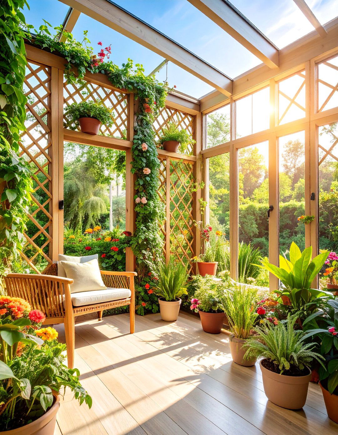 Trellis Garden Room Divider - 25 Room Divider Ideas
