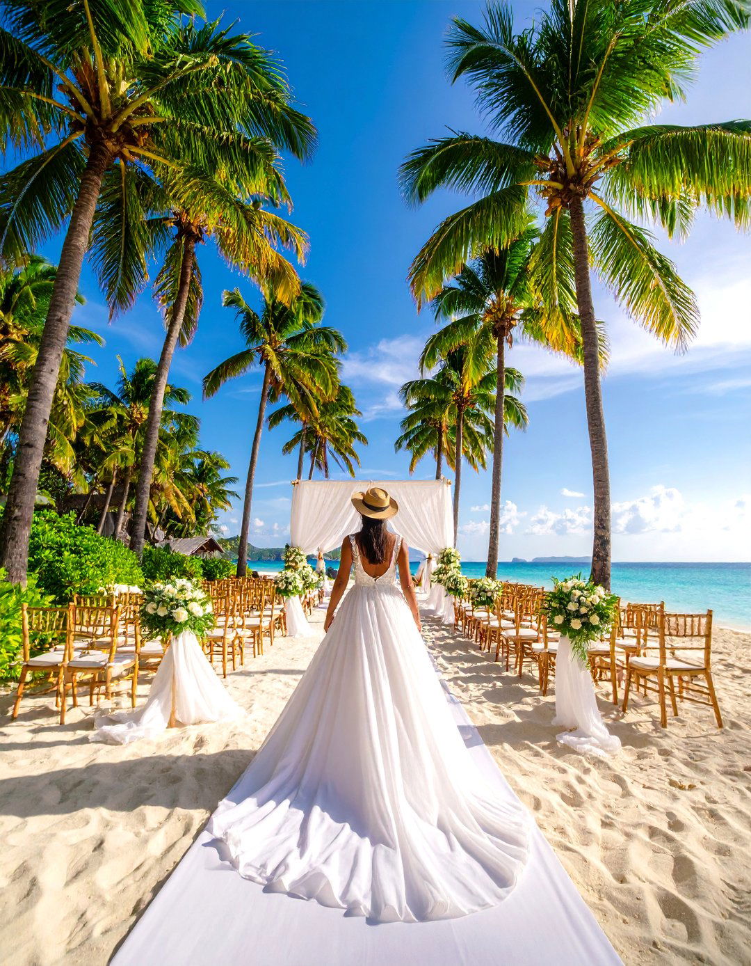 Tropical Island Resort - 25 Glamorous Wedding Ideas