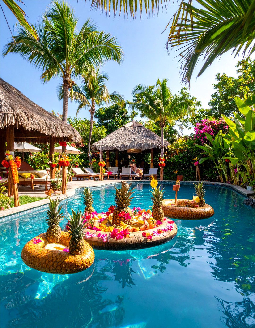 Tropical Luau Paradise Pool Party - 25 Pool Party Ideas