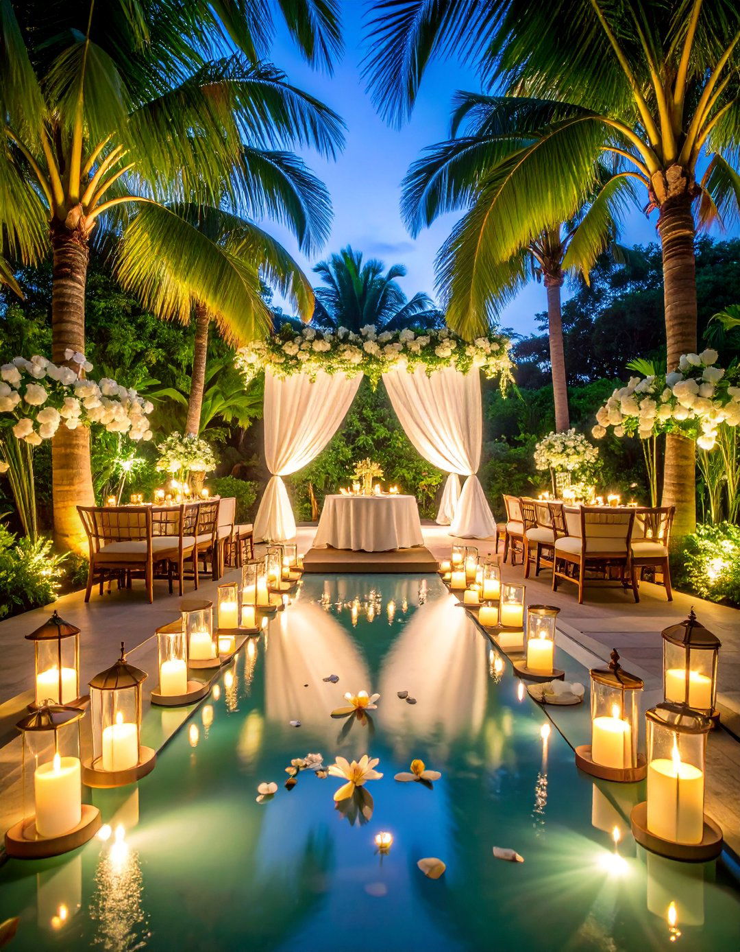 Tropical Luxury Oasis - 25 Glamorous Wedding Ideas