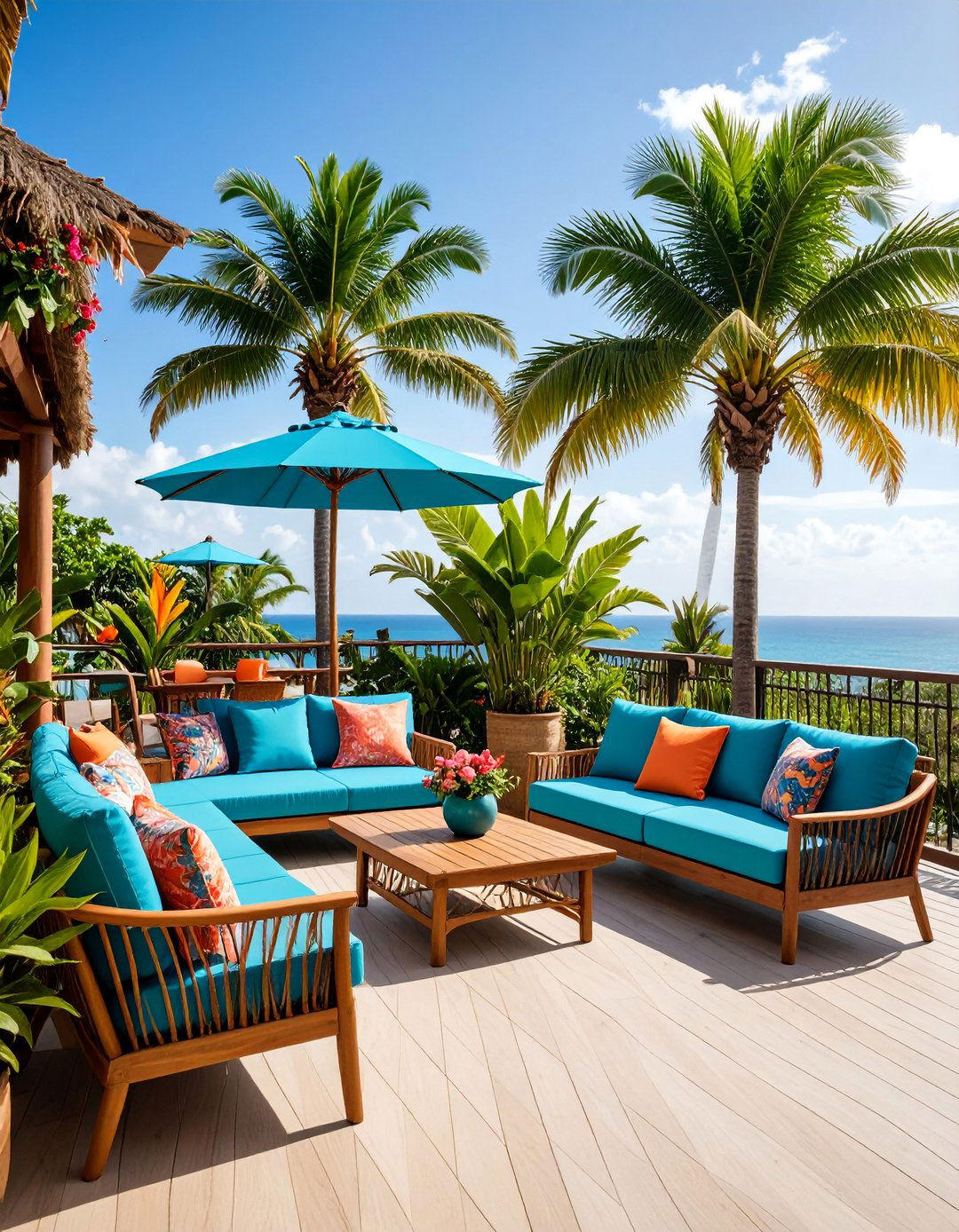 Tropical Paradise Deck Oasis - 25 Deck Decorating Ideas