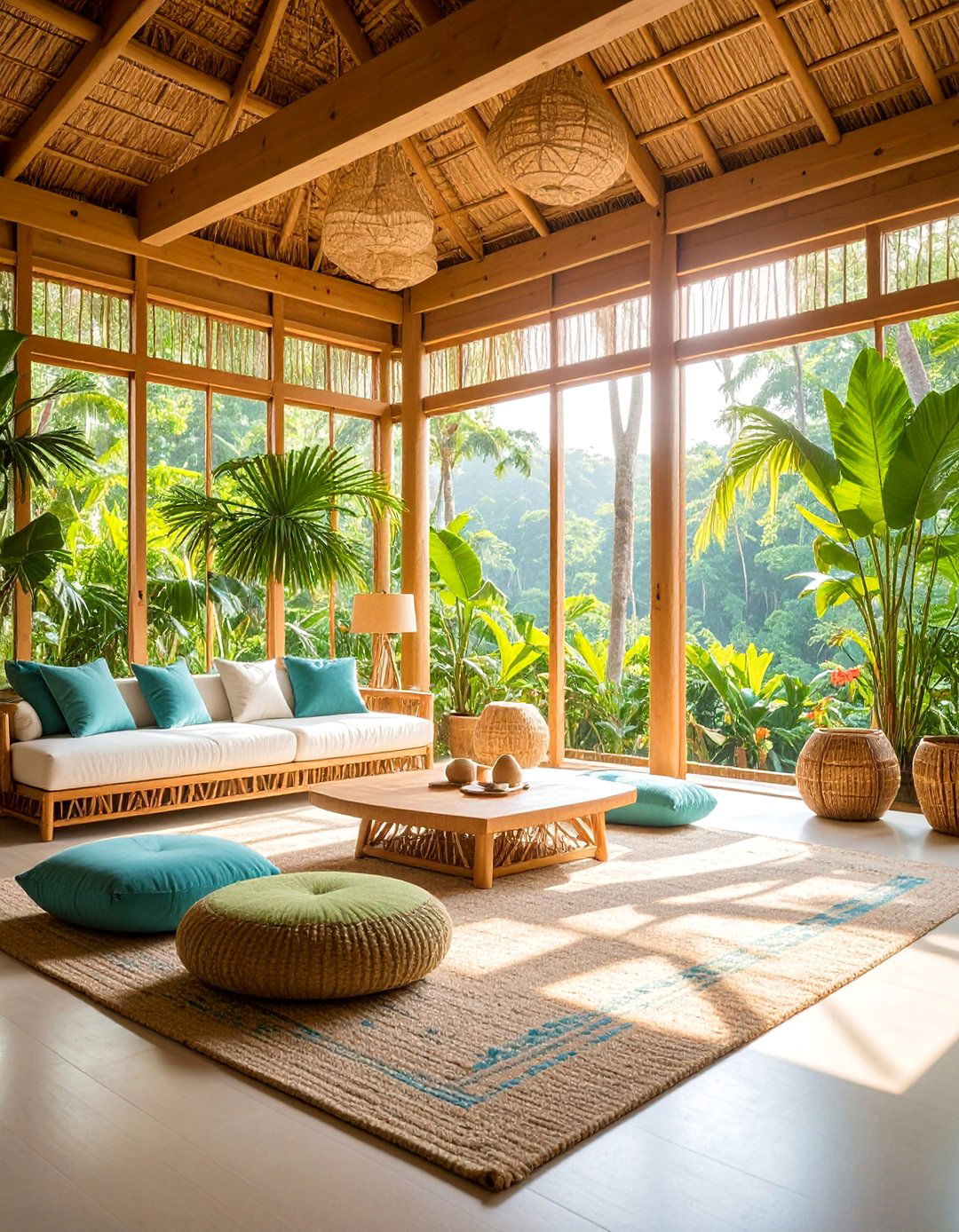 Tropical Paradise Morning Room - 25 Morning Room Ideas