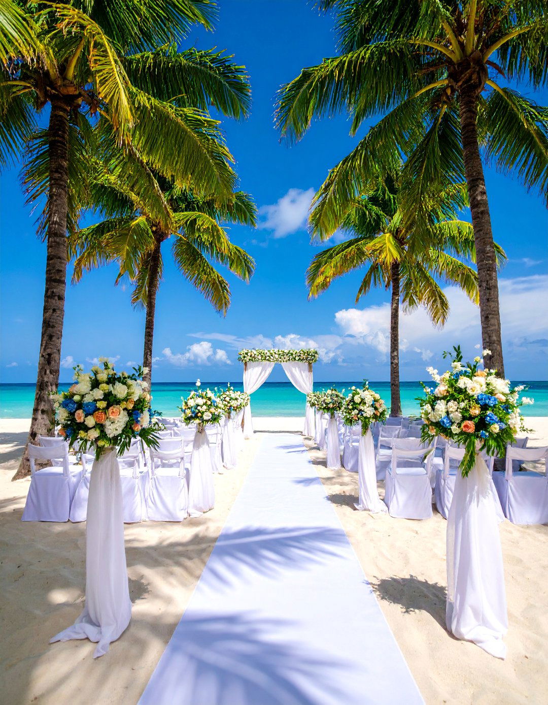 Tropical Paradise Wedding Ceremony with Island Bliss - 25 Wedding Ceremony Ideas